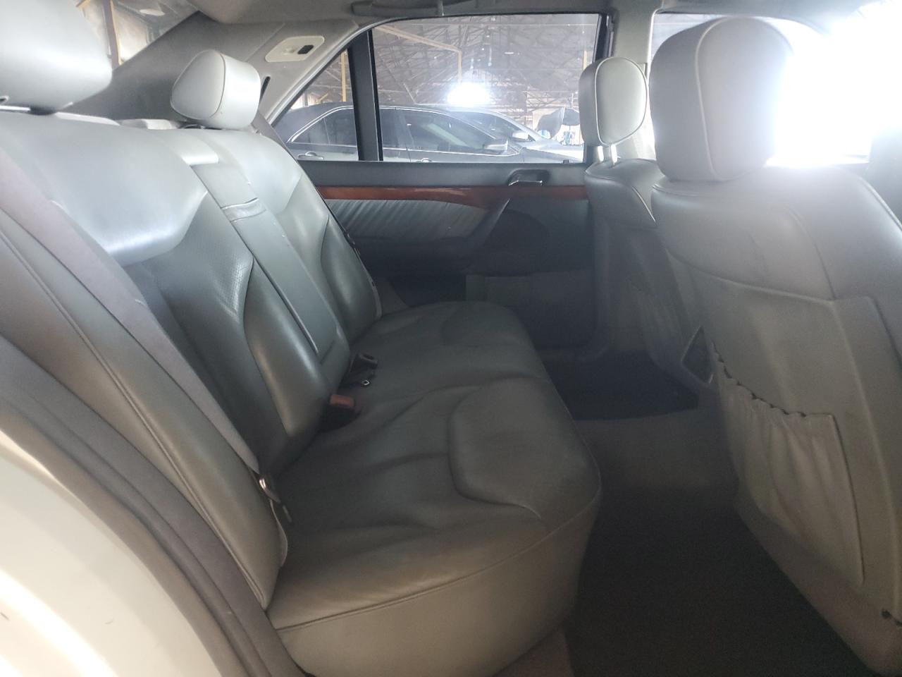 1995 Mercedes-benz S 500 White vin: WDBGA51E1SA206653