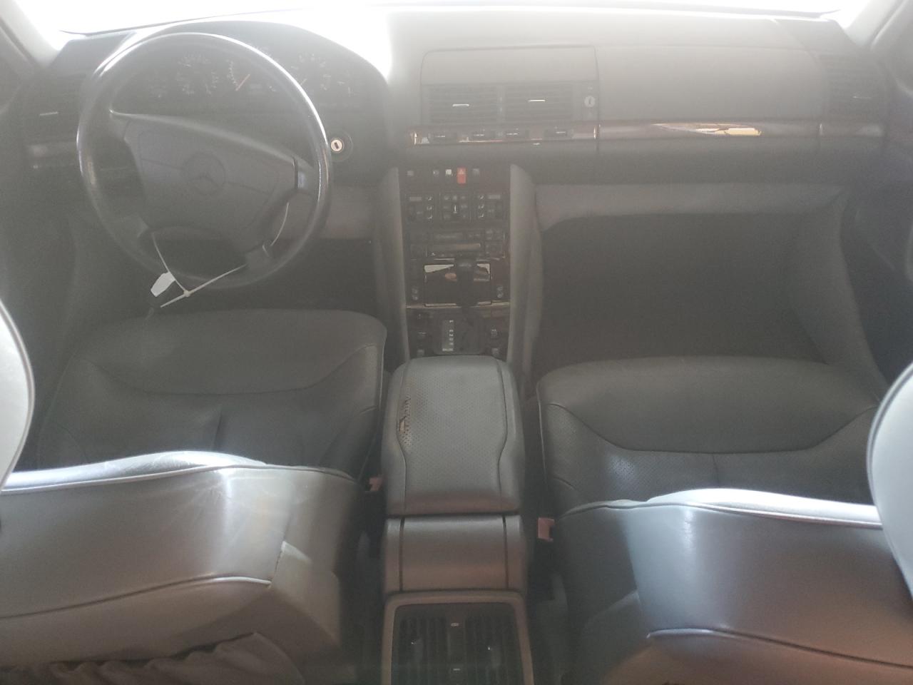 1995 Mercedes-benz S 500 White vin: WDBGA51E1SA206653