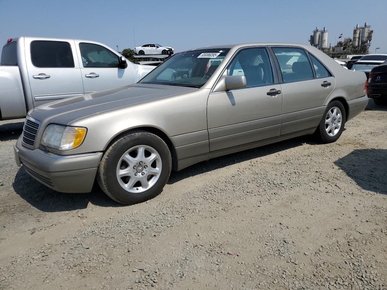 1995 Mercedes-benz S 500 Gold vin: WDBGA51E1SA231911