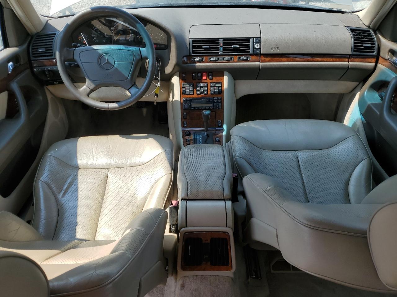 1995 Mercedes-benz S 500 Gold vin: WDBGA51E1SA231911