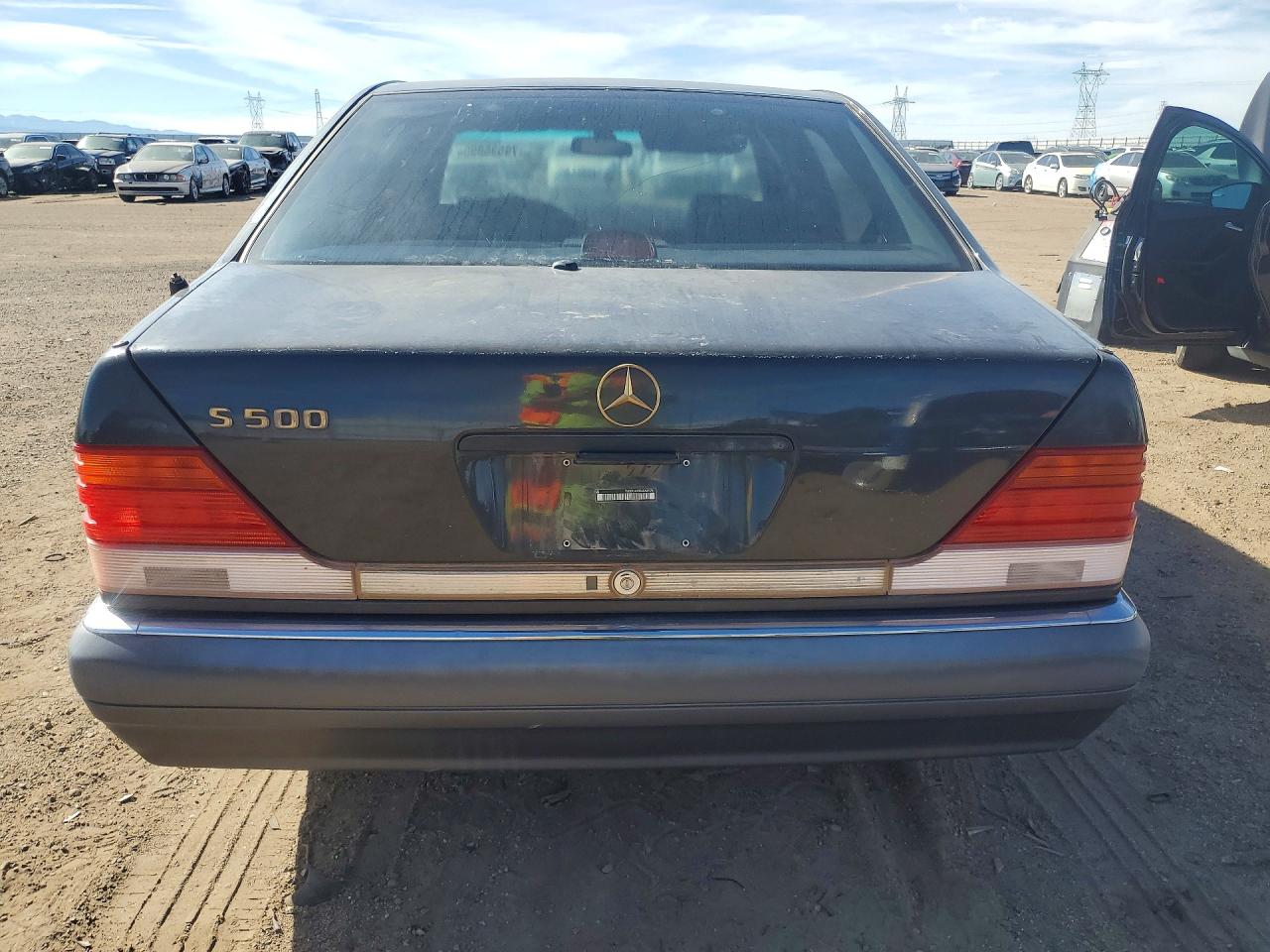 1995 Mercedes-benz S 500 Charcoal vin: WDBGA51E3SA211711