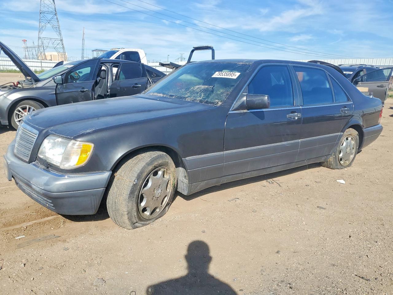 1995 Mercedes-benz S 500 Charcoal vin: WDBGA51E3SA211711