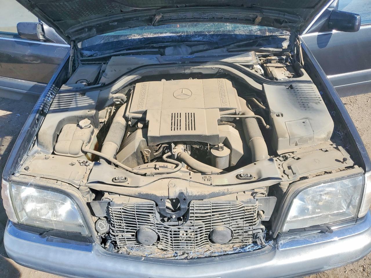 1995 Mercedes-benz S 500 Charcoal vin: WDBGA51E3SA211711