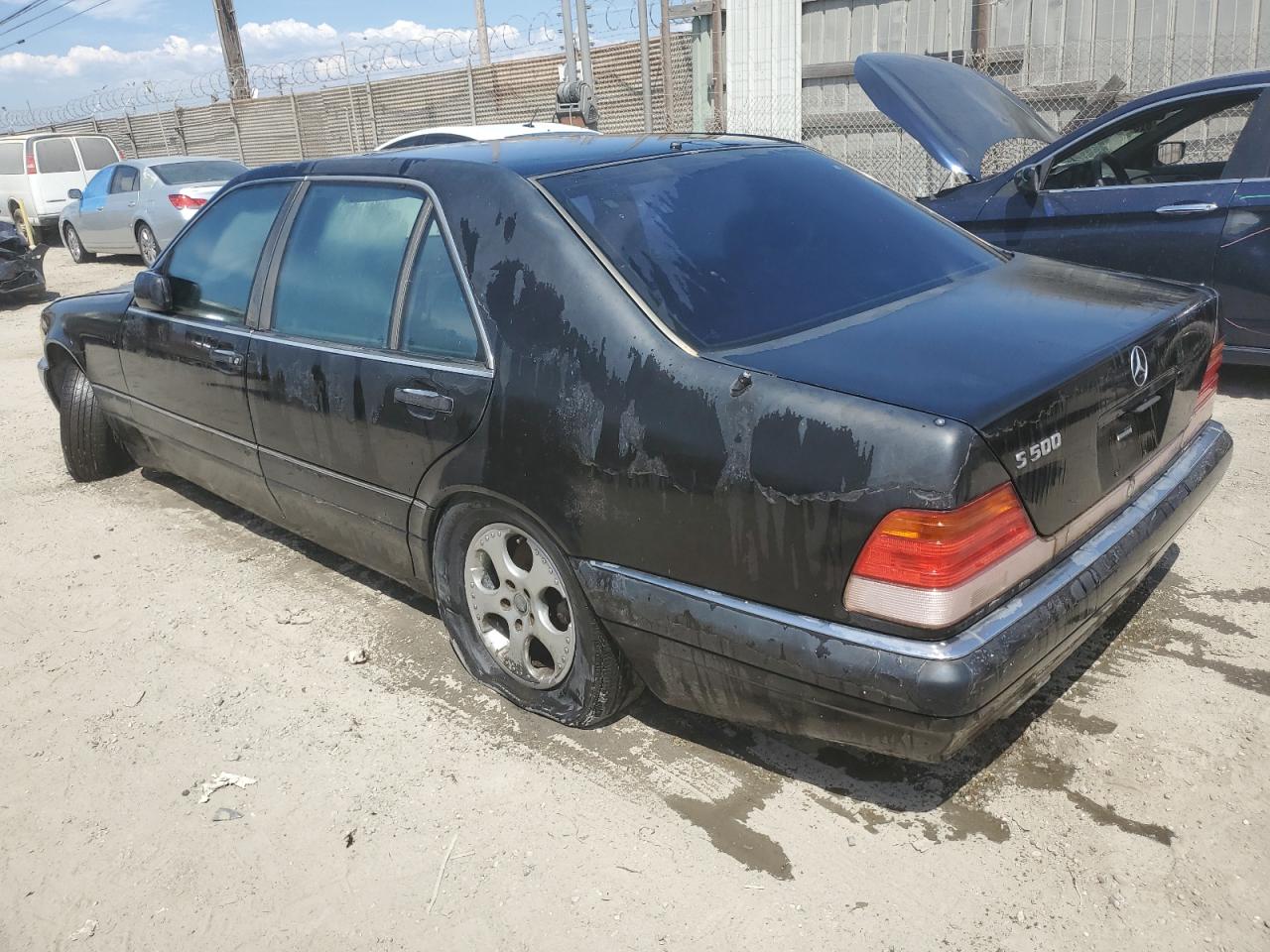 1995 Mercedes-benz S 500 Черный vin: WDBGA51E3SA217623