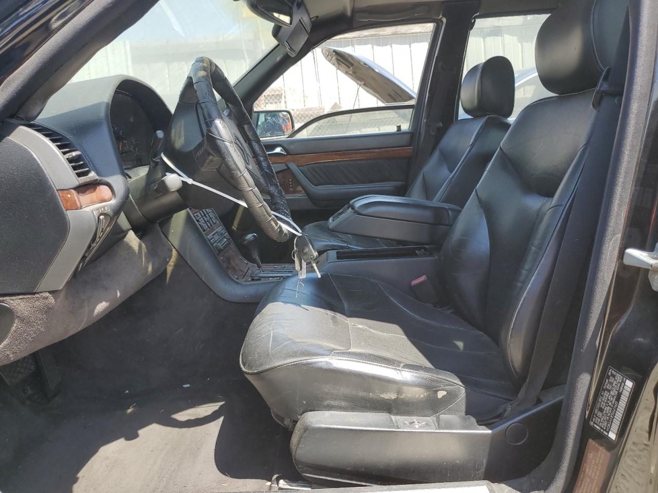 1995 Mercedes-benz S 500 Черный vin: WDBGA51E3SA217623