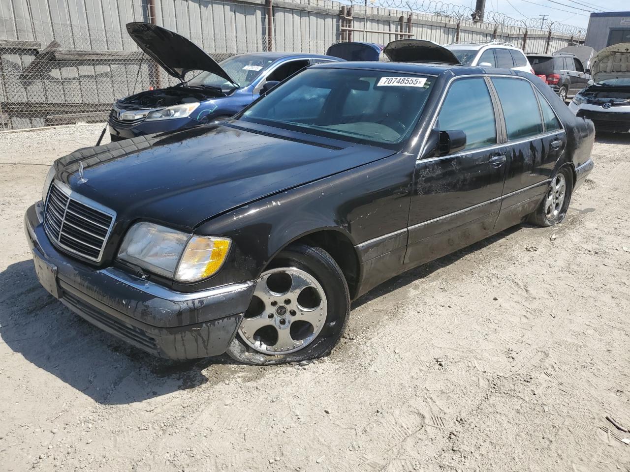 1995 Mercedes-benz S 500 Черный vin: WDBGA51E3SA217623