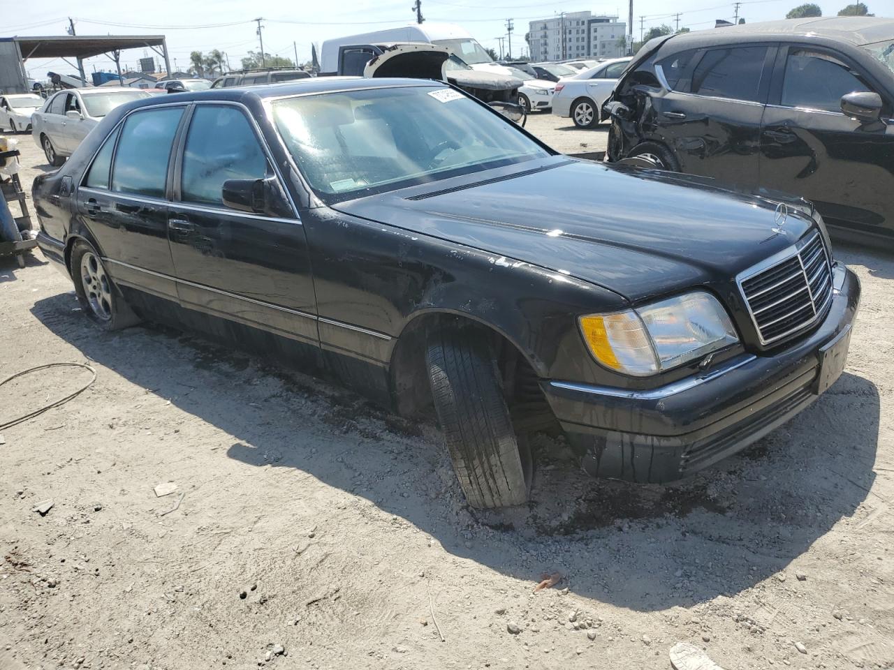 1995 Mercedes-benz S 500 Черный vin: WDBGA51E3SA217623