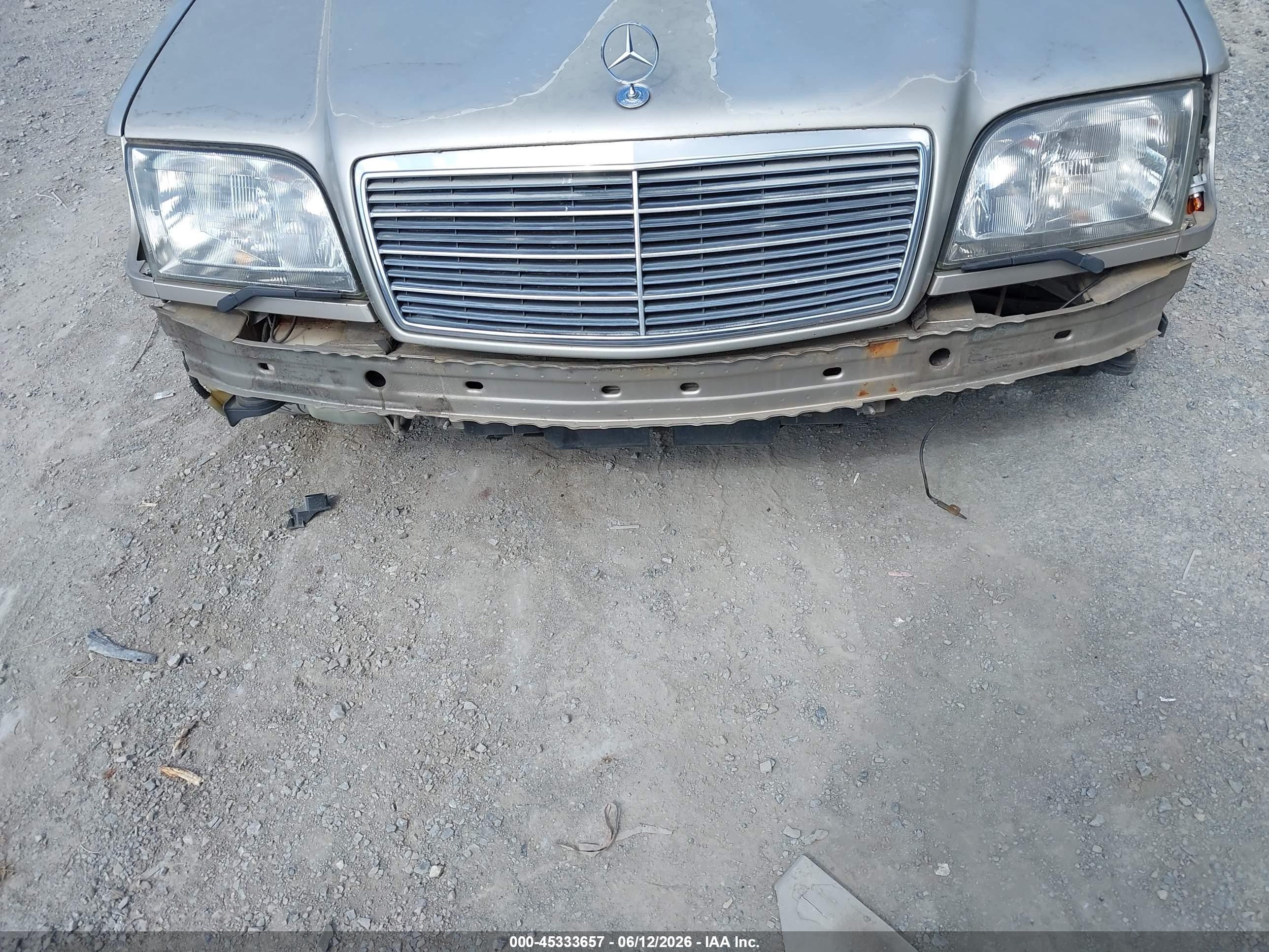 1996 Mercedes-benz S 500 Gold vin: WDBGA51E4TA302651