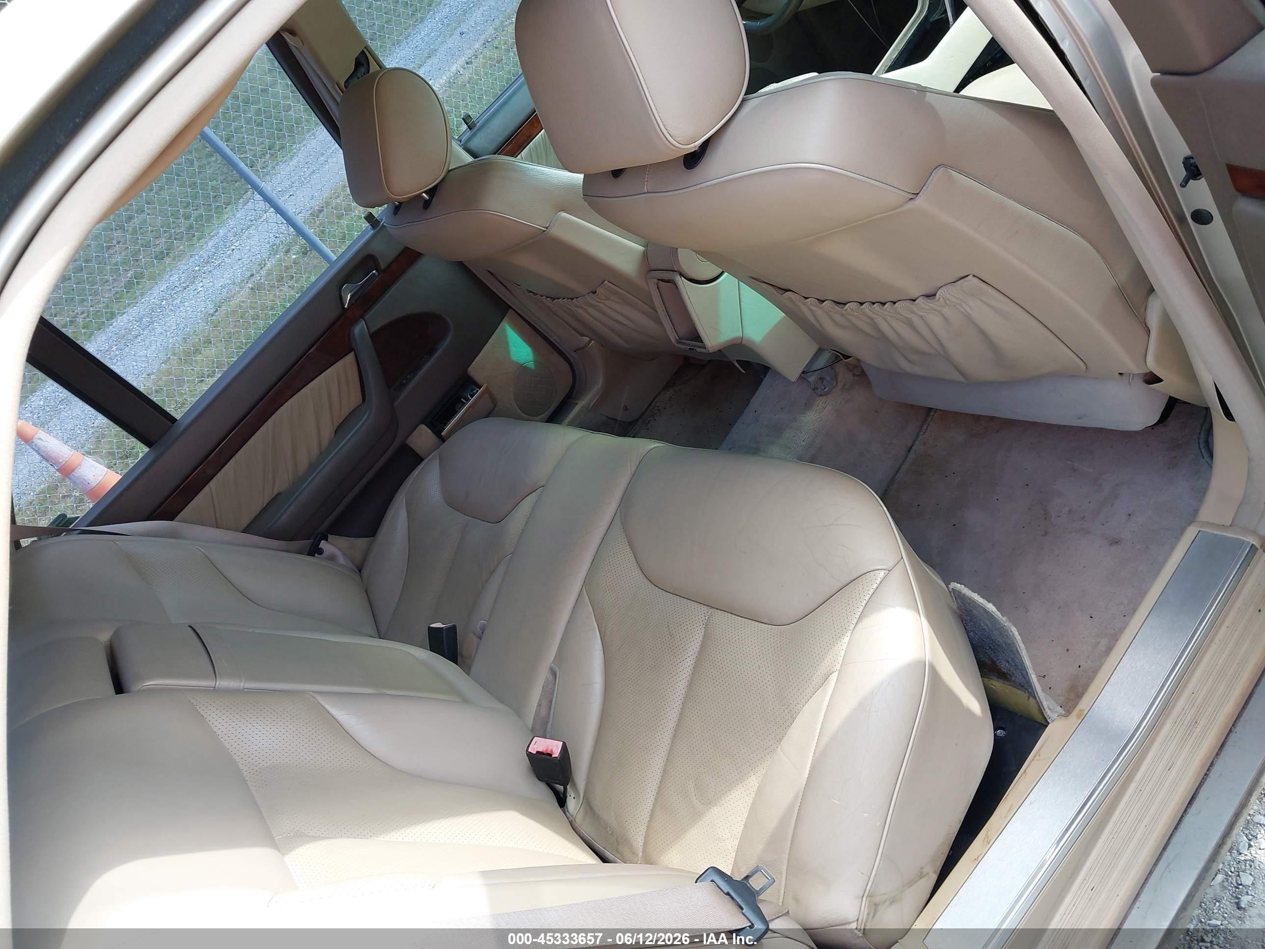 1996 Mercedes-benz S 500 Gold vin: WDBGA51E4TA302651