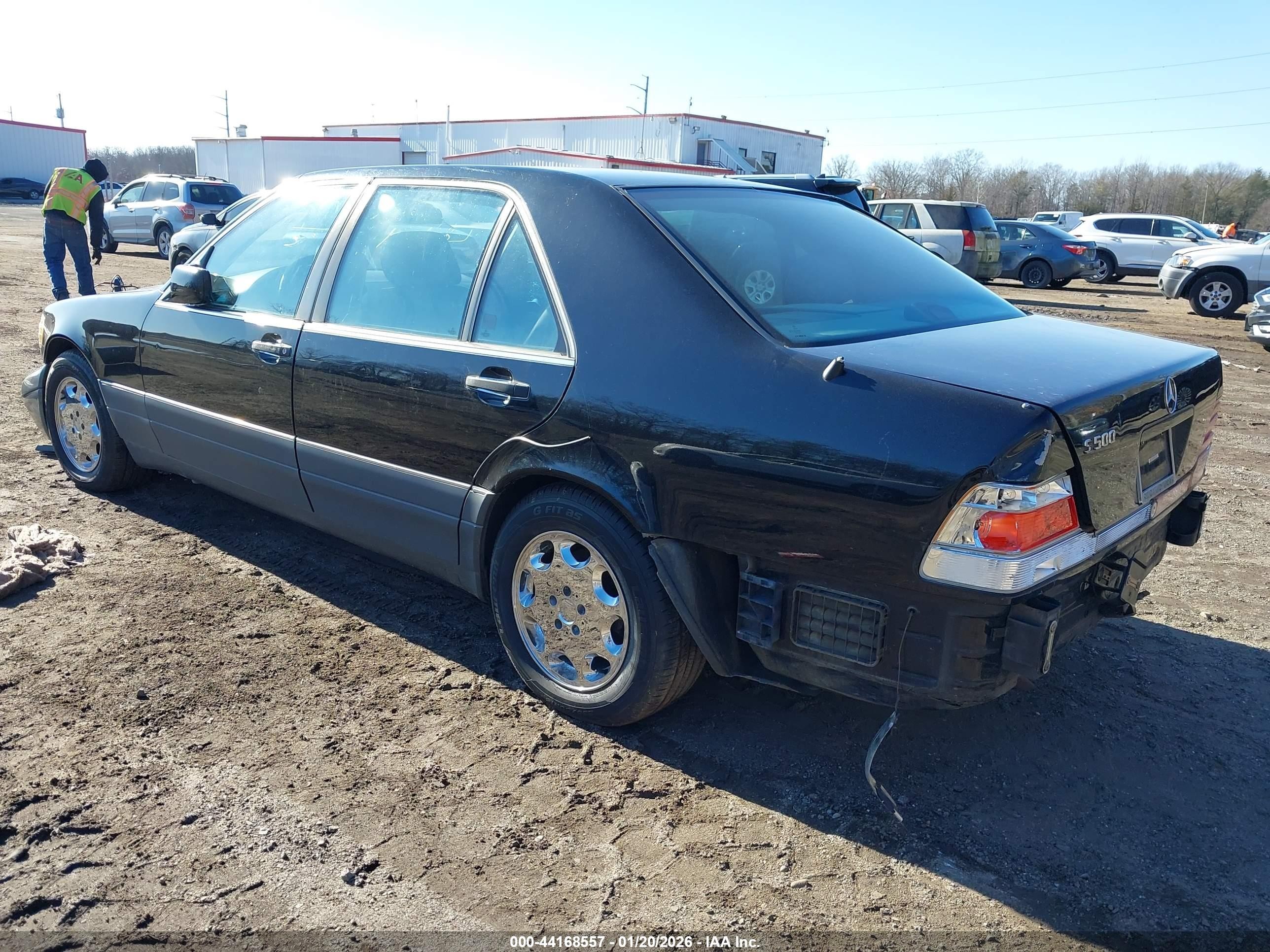 1995 Mercedes-benz S 500 Black vin: WDBGA51E5SA210916