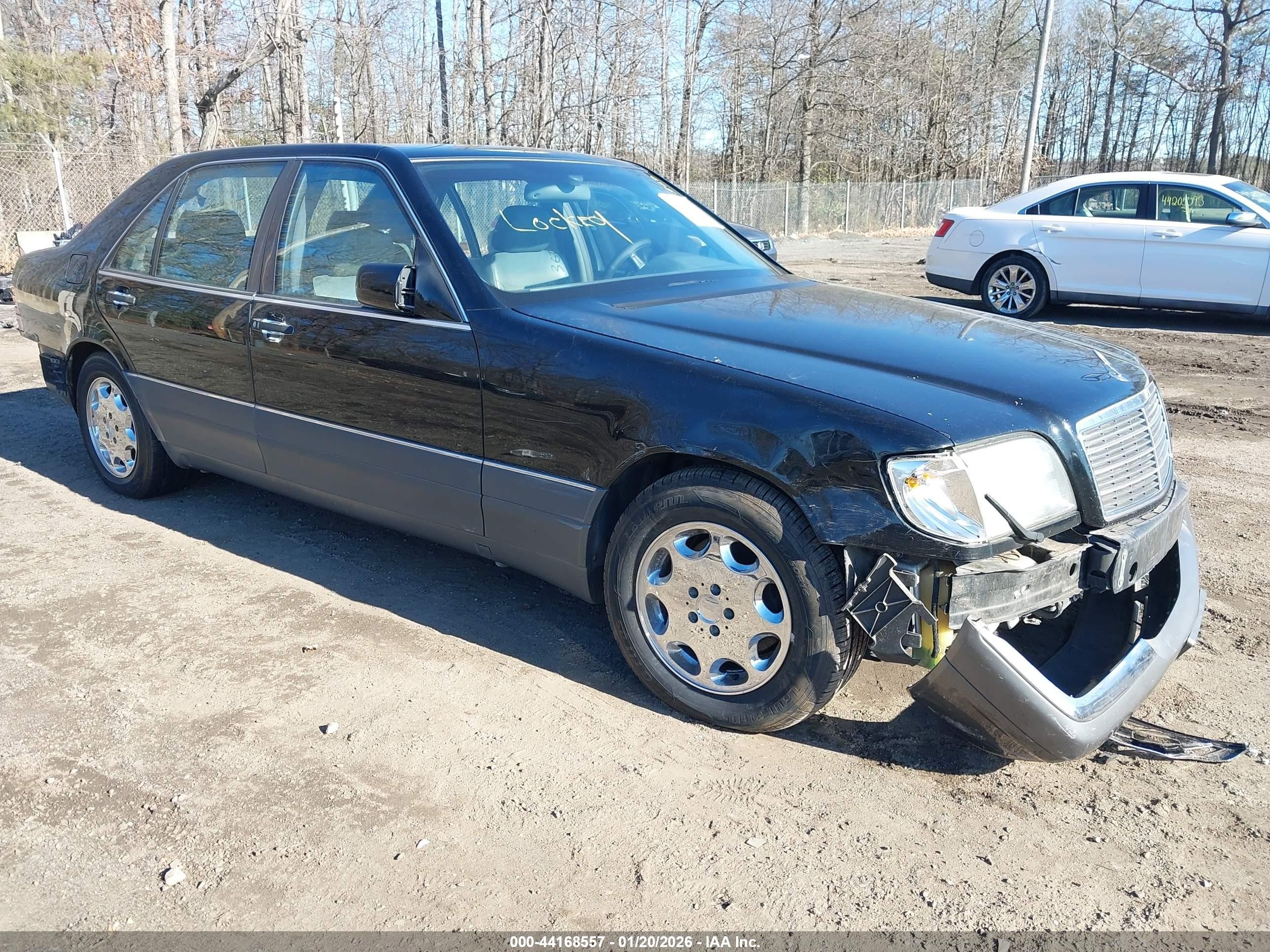 1995 Mercedes-benz S 500 Black vin: WDBGA51E5SA210916