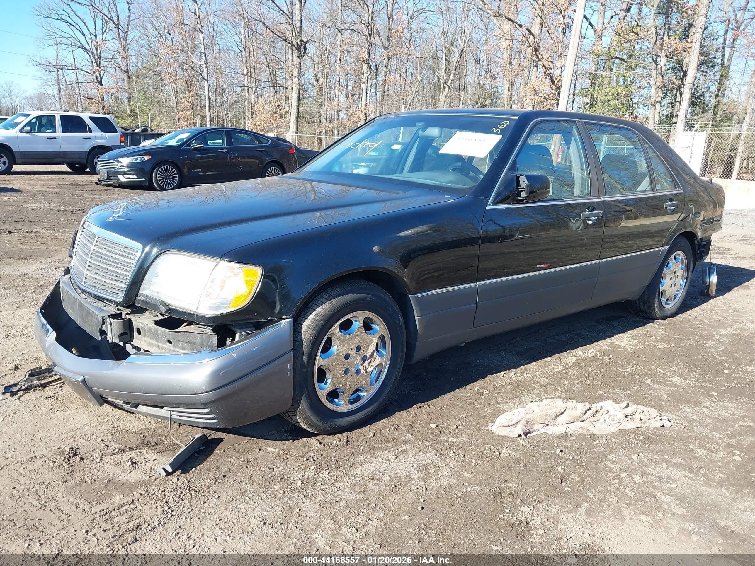 1995 Mercedes-benz S 500 Black vin: WDBGA51E5SA210916