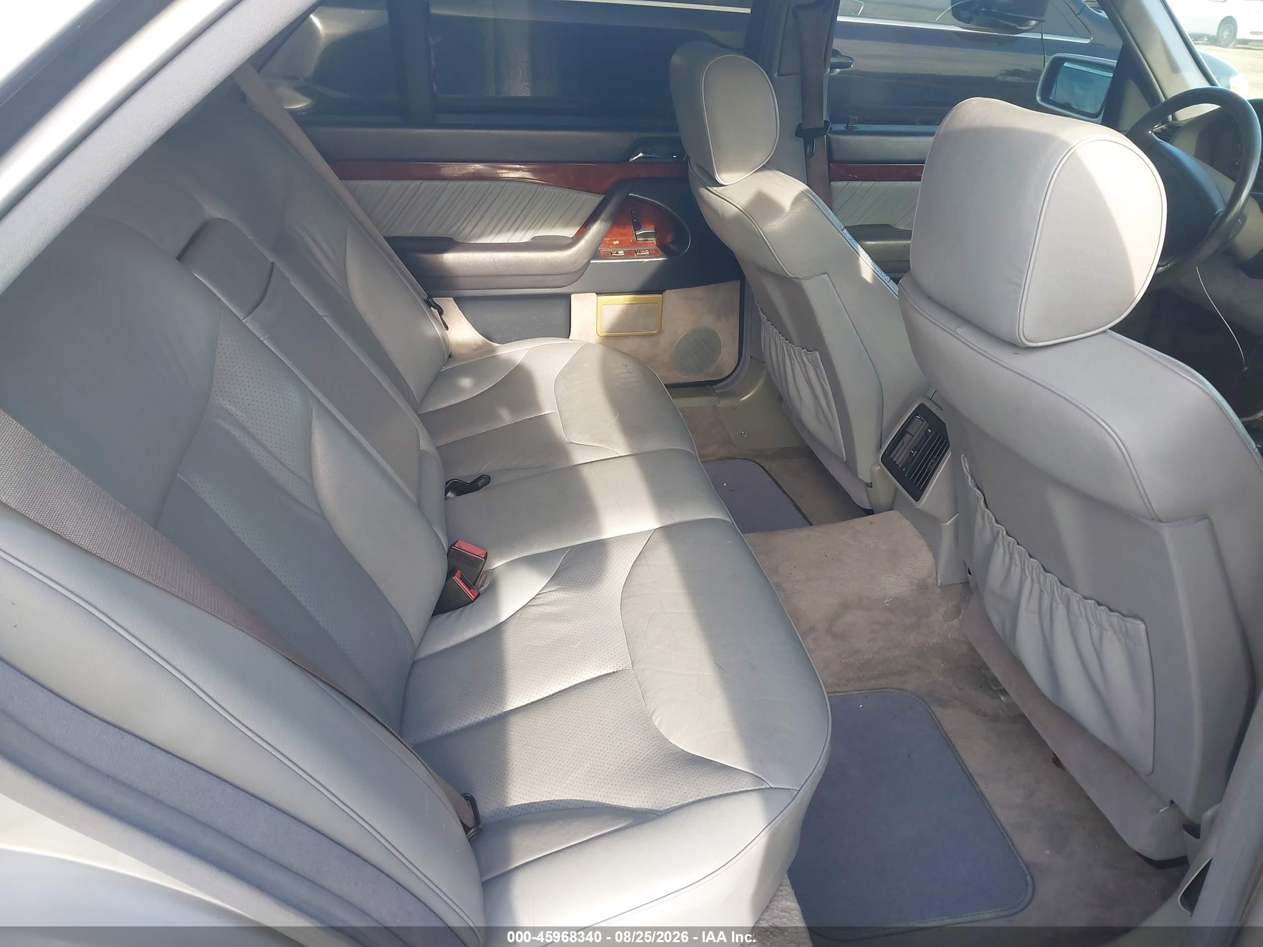 1995 Mercedes-benz S 500 Gray vin: WDBGA51E5SA244810