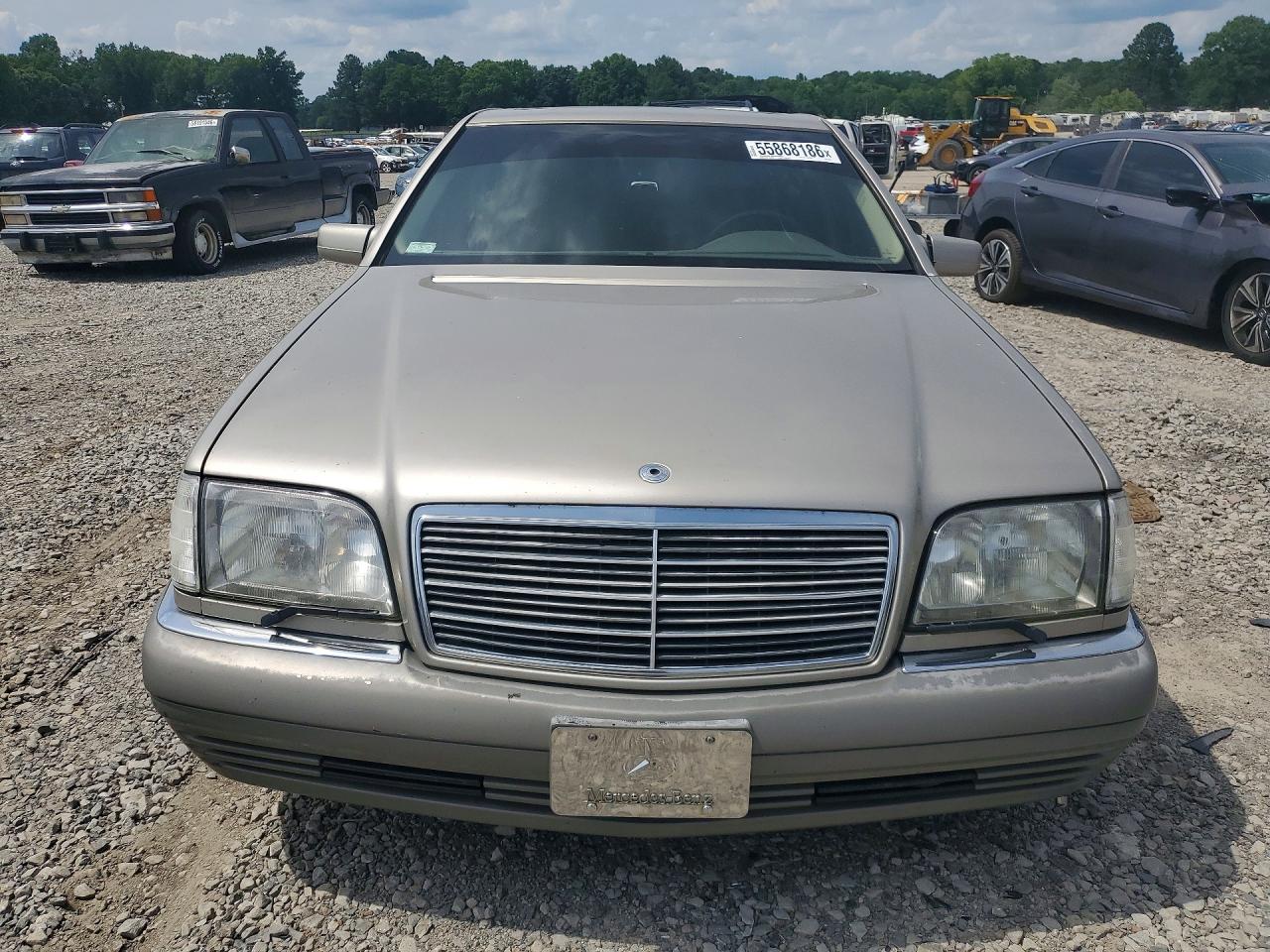 1996 Mercedes-benz S 500 Beige vin: WDBGA51E5TA311214
