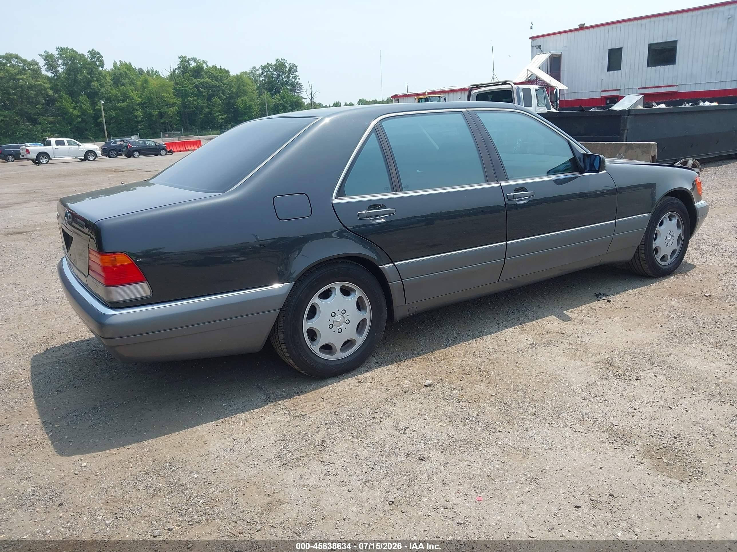1996 Mercedes-benz S 500 Black vin: WDBGA51E5TA311908