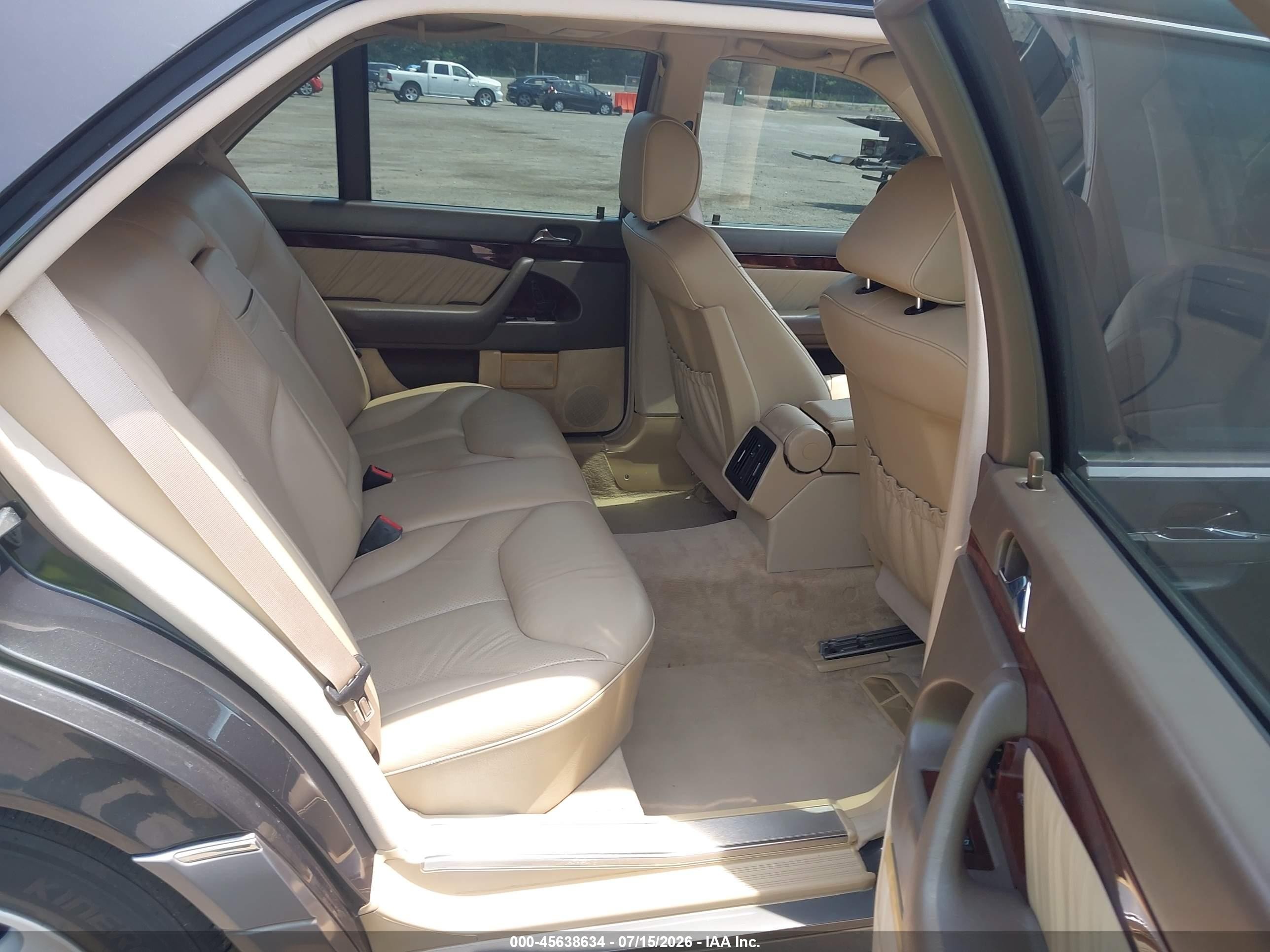 1996 Mercedes-benz S 500 Black vin: WDBGA51E5TA311908