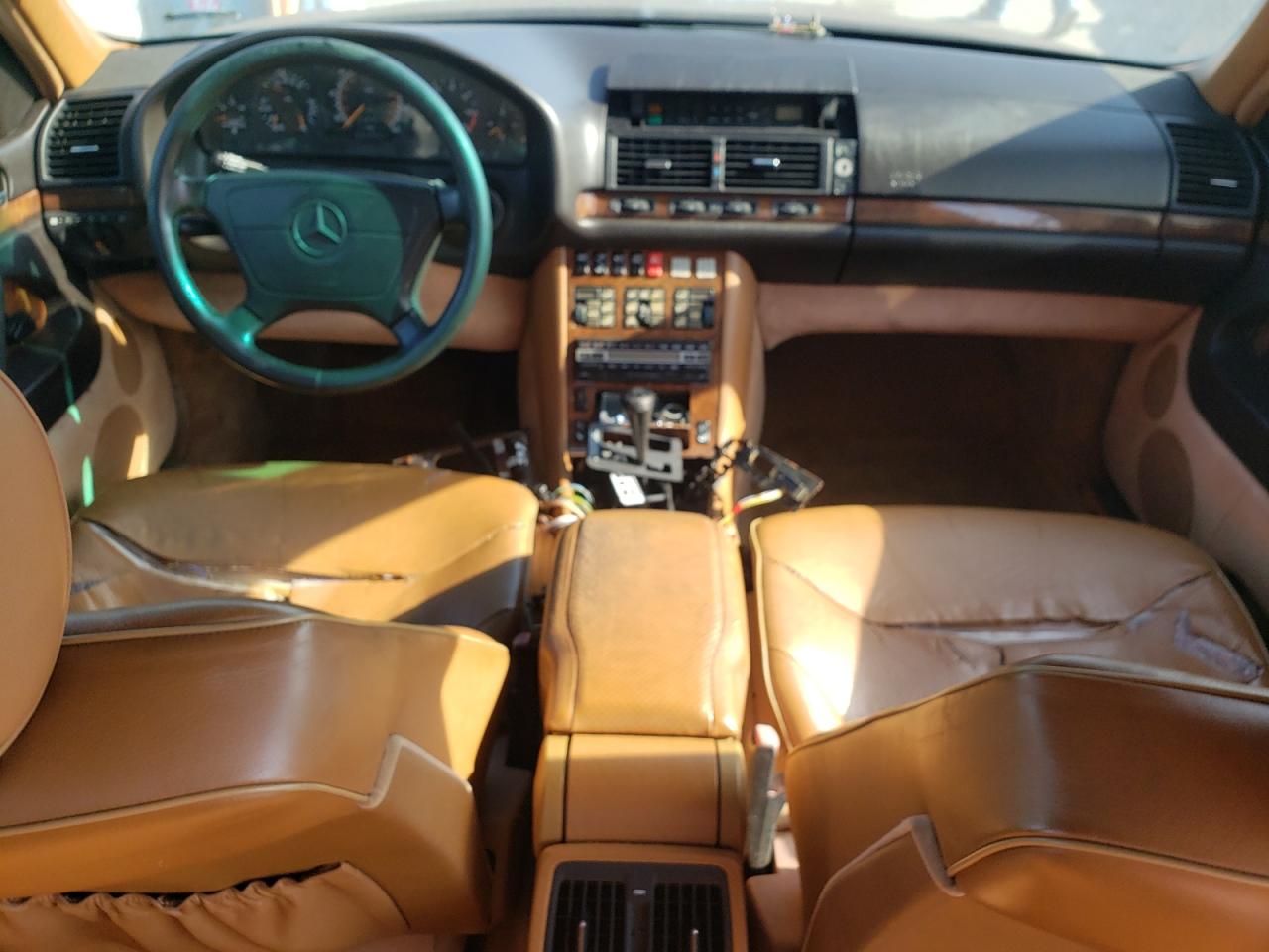 1993 Mercedes-benz 500 Sel Black vin: WDBGA51E6PA099154