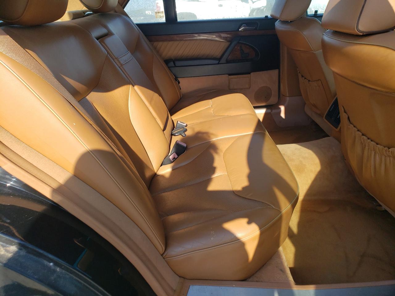 1993 Mercedes-benz 500 Sel Black vin: WDBGA51E6PA099154