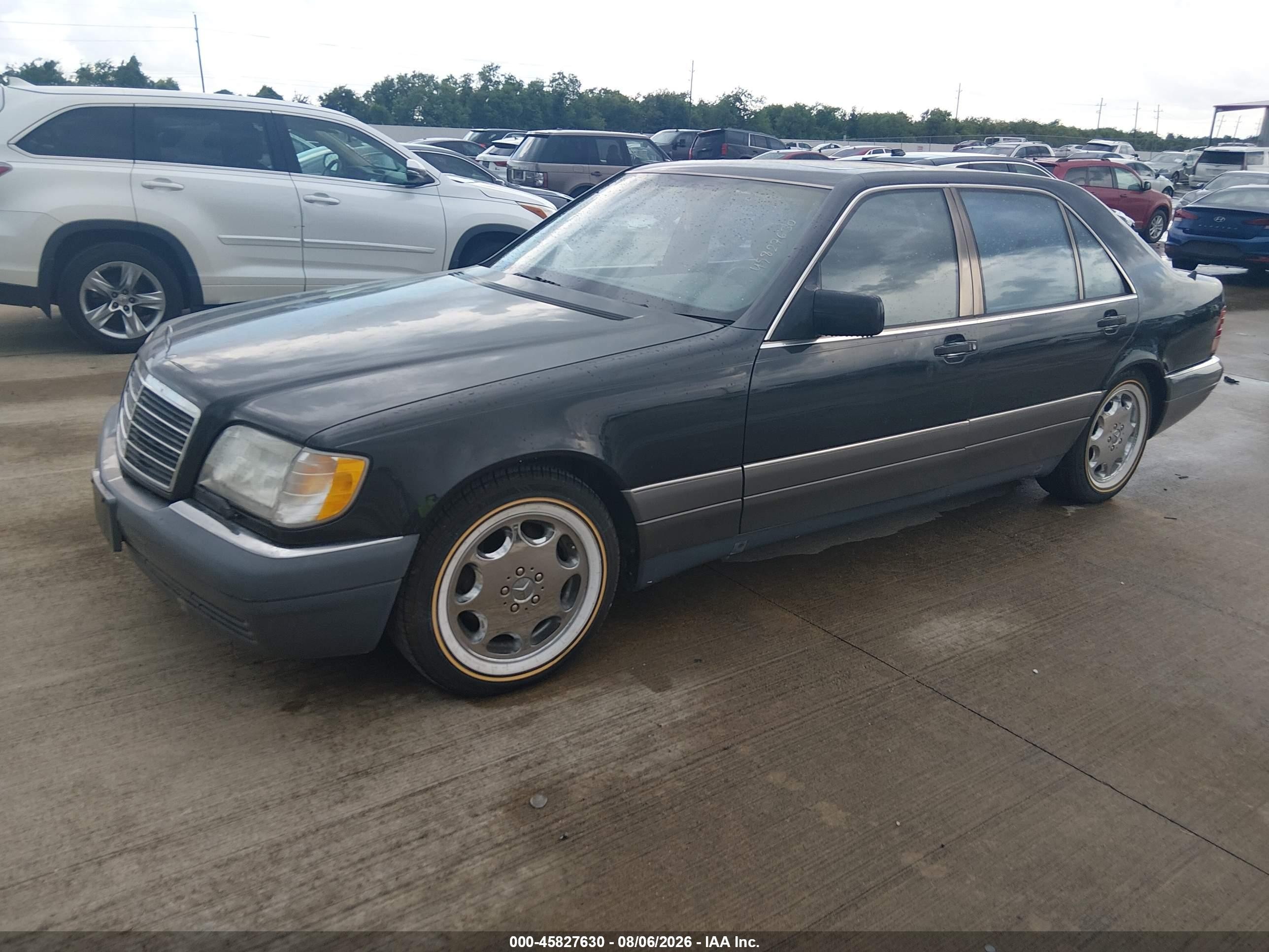 1995 Mercedes-benz S 500 Black vin: WDBGA51E6SA205451