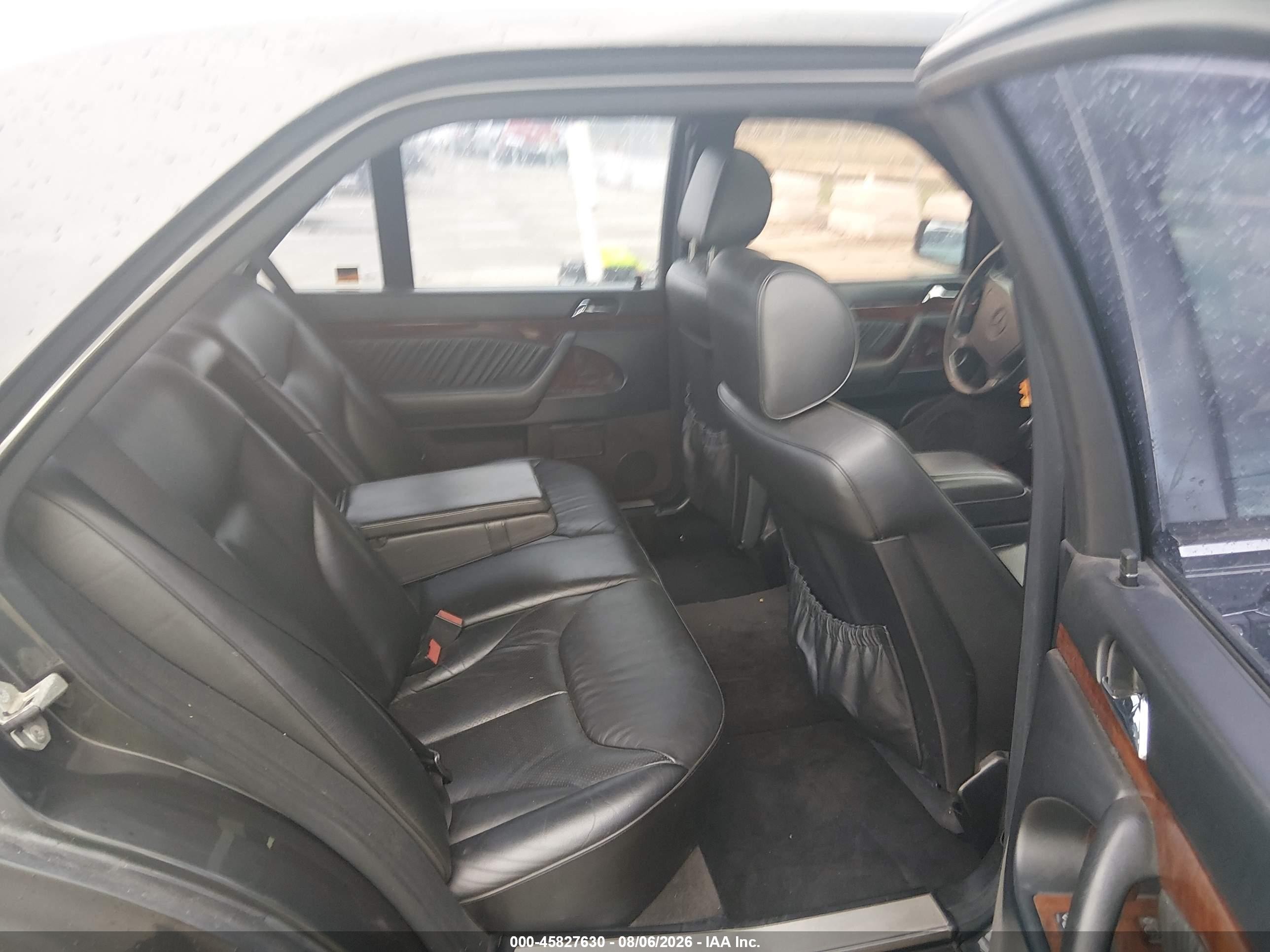 1995 Mercedes-benz S 500 Black vin: WDBGA51E6SA205451