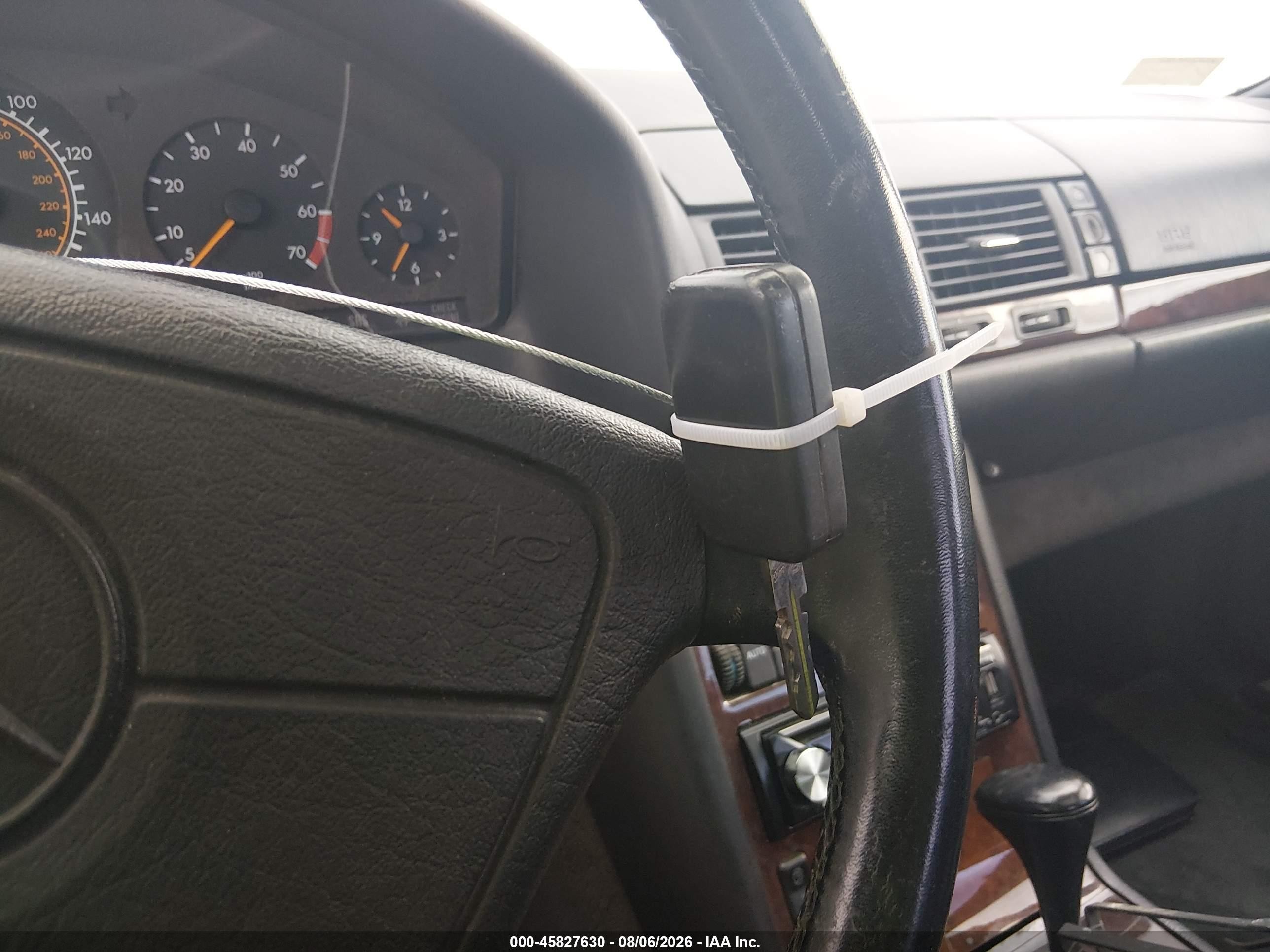 1995 Mercedes-benz S 500 Black vin: WDBGA51E6SA205451