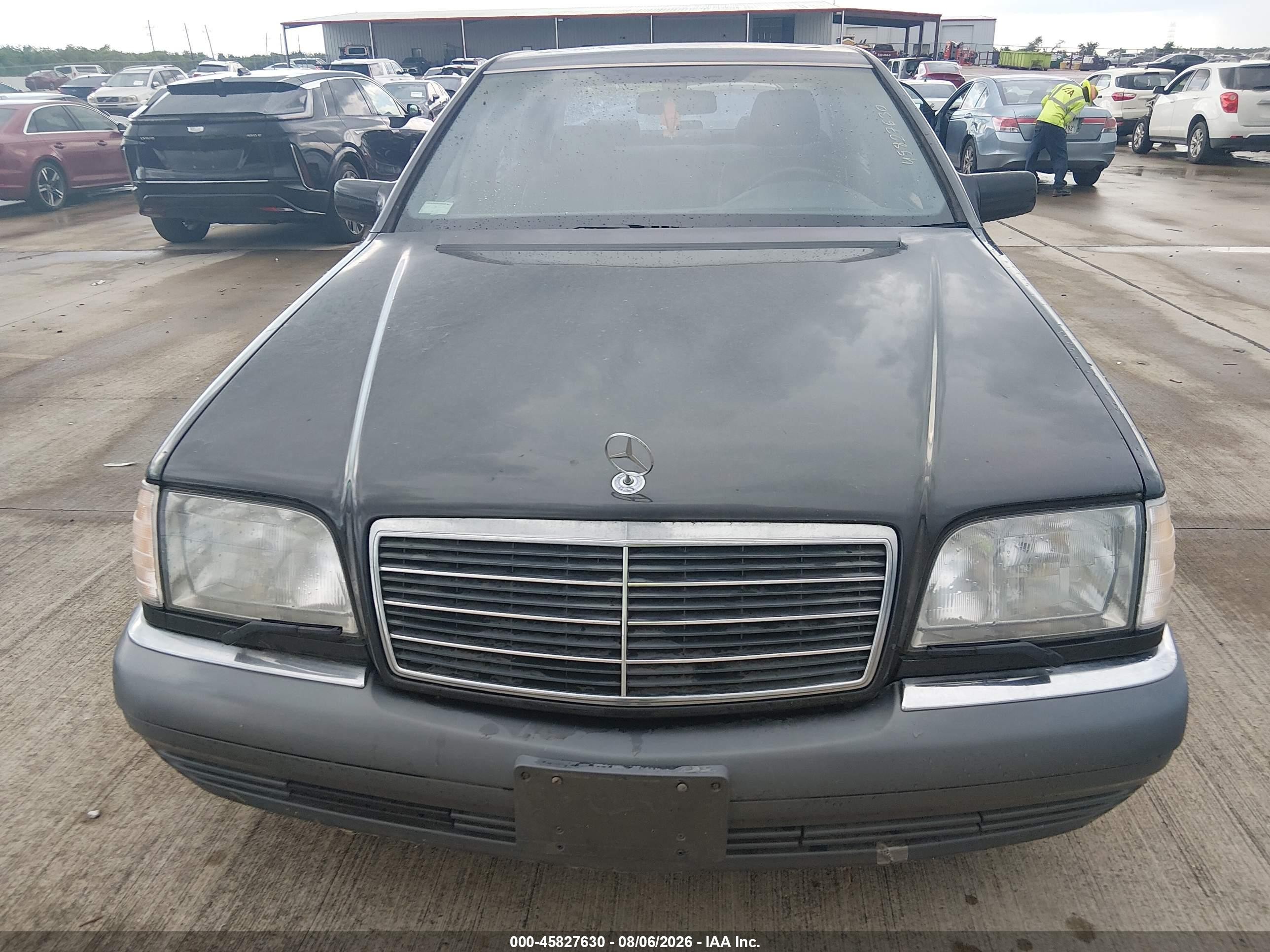 1995 Mercedes-benz S 500 Black vin: WDBGA51E6SA205451