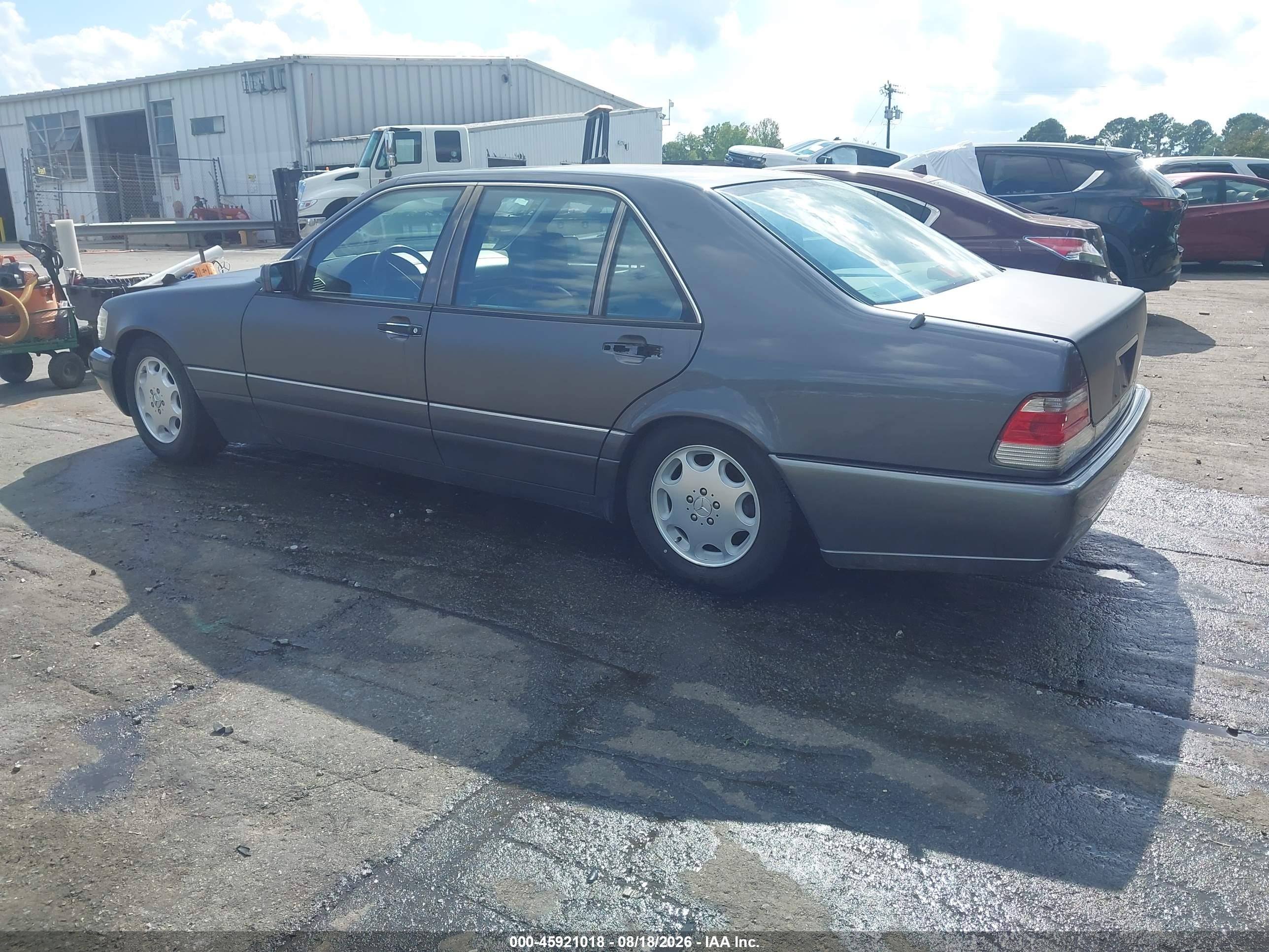 1995 Mercedes-benz S 500 Gray vin: WDBGA51E6SA232519