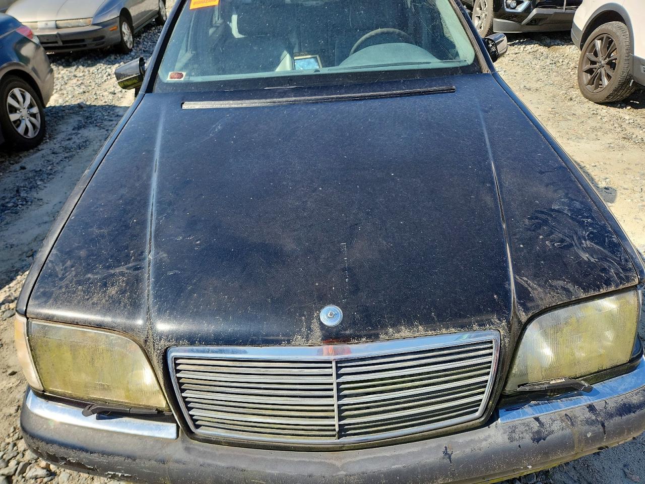 1996 Mercedes-benz S 500 Black vin: WDBGA51E6TA292978