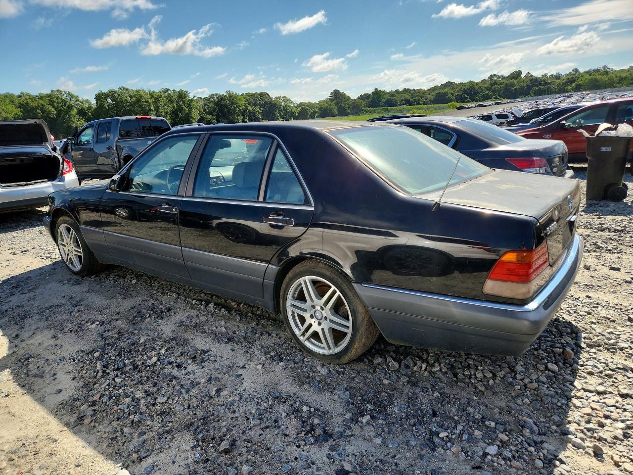1996 Mercedes-benz S 500 Black vin: WDBGA51E6TA292978