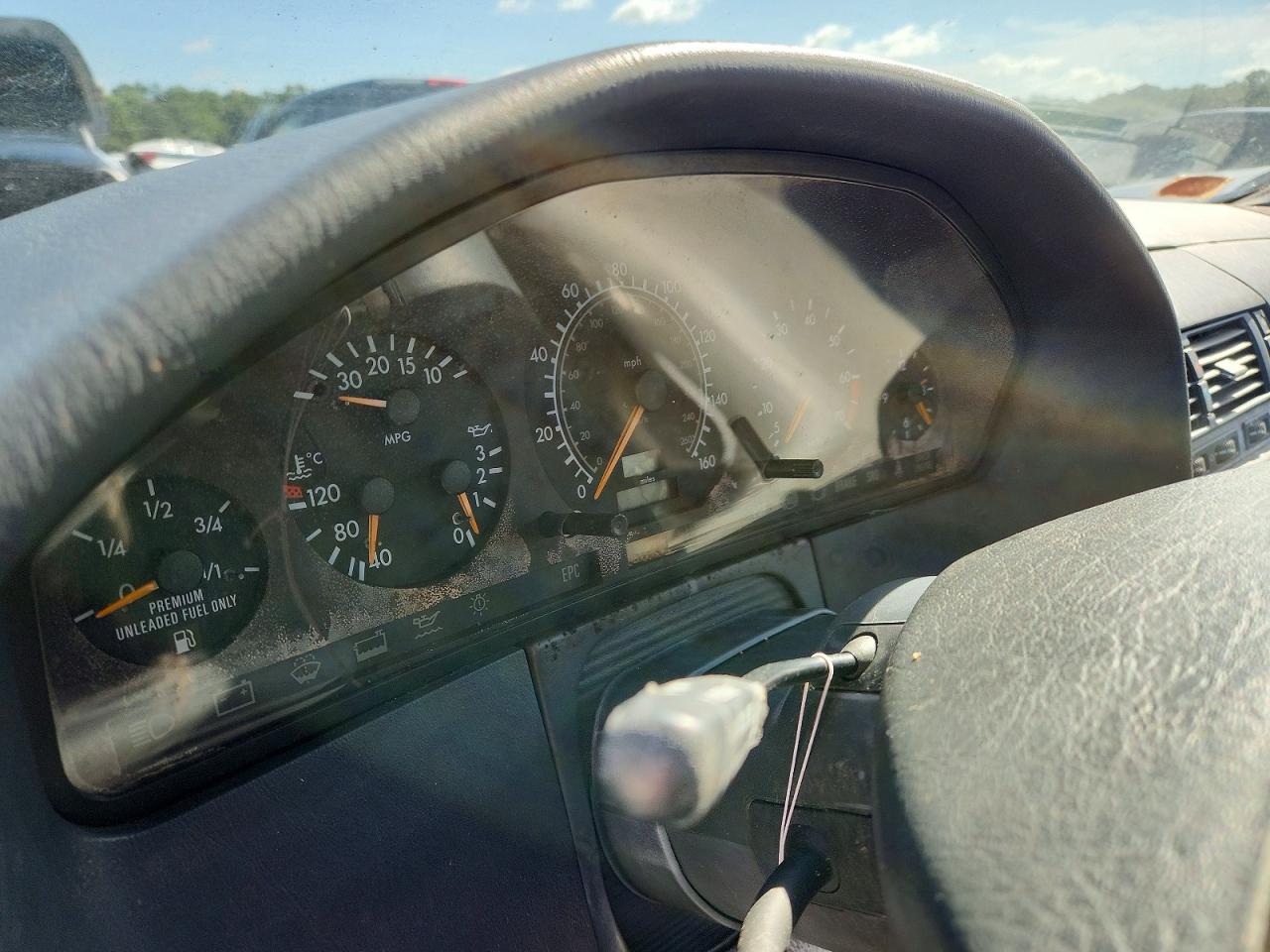 1996 Mercedes-benz S 500 Black vin: WDBGA51E6TA292978