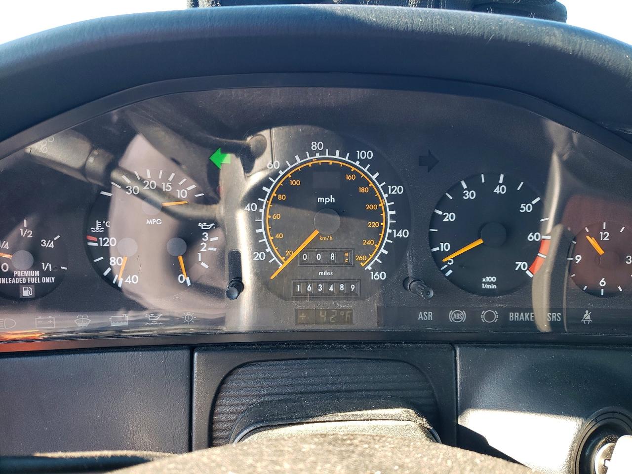 1993 Mercedes-benz 500 Sel Silver vin: WDBGA51E7PA092522