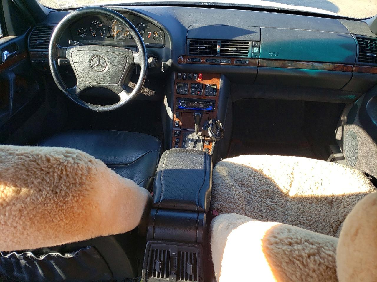 1993 Mercedes-benz 500 Sel Silver vin: WDBGA51E7PA092522
