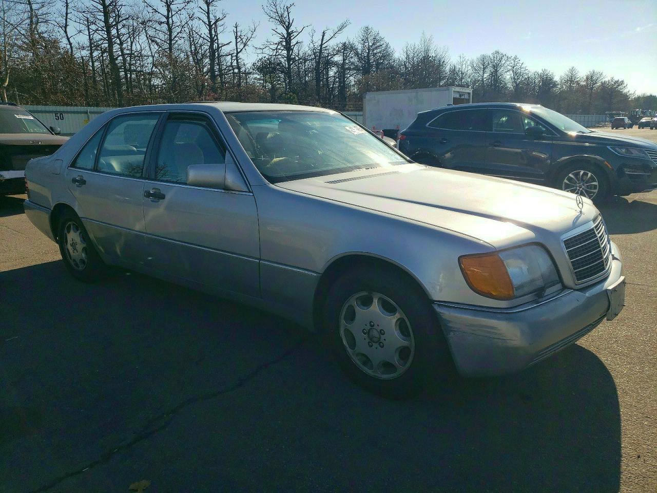 1993 Mercedes-benz 500 Sel Silver vin: WDBGA51E7PA092522