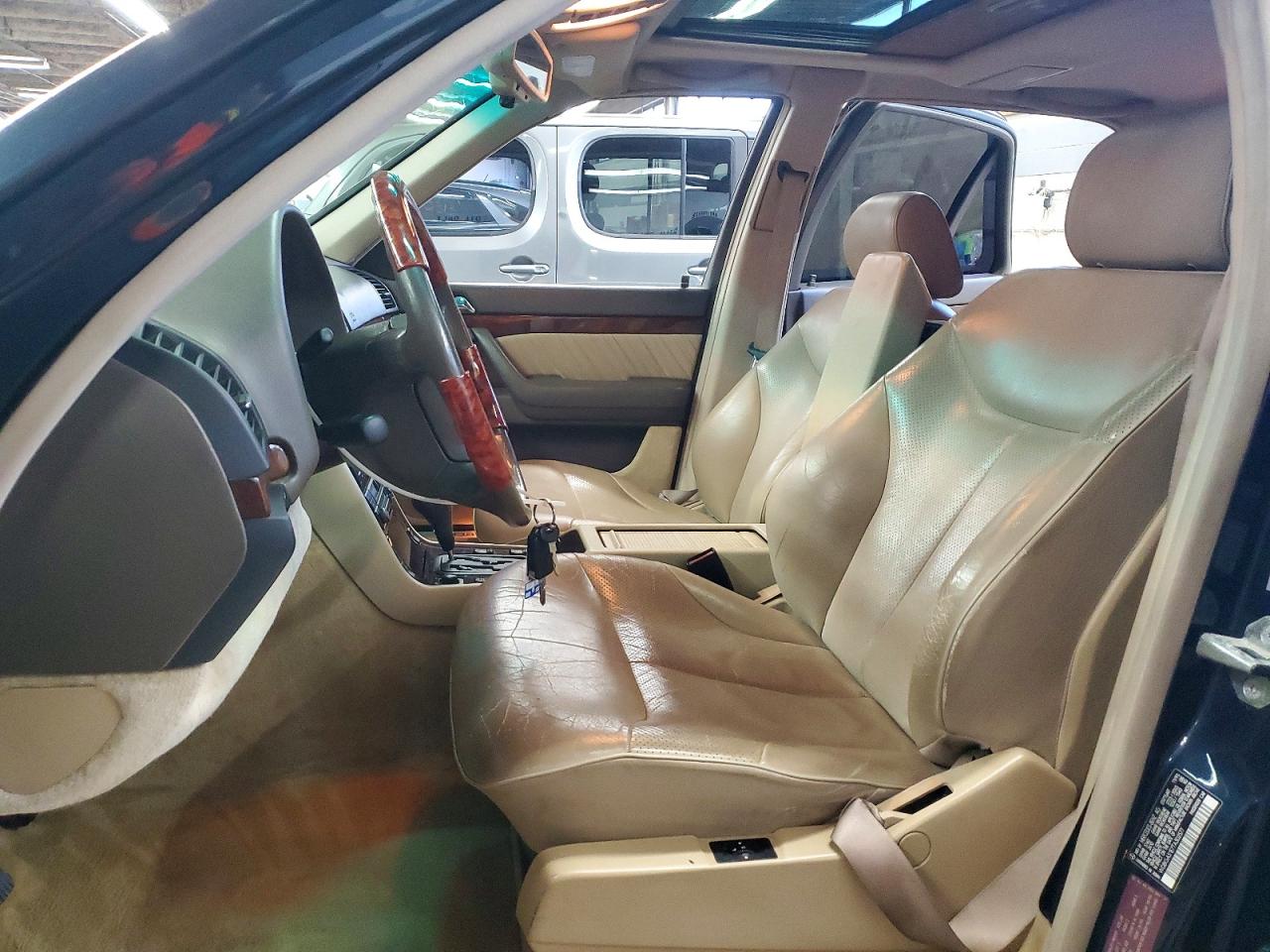 1996 Mercedes-benz S 500 Blue vin: WDBGA51E7TA302577