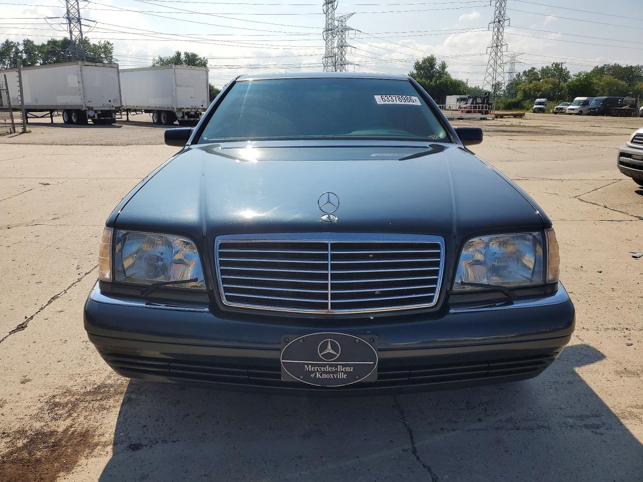 1996 Mercedes-benz S 500 Blue vin: WDBGA51E7TA302577