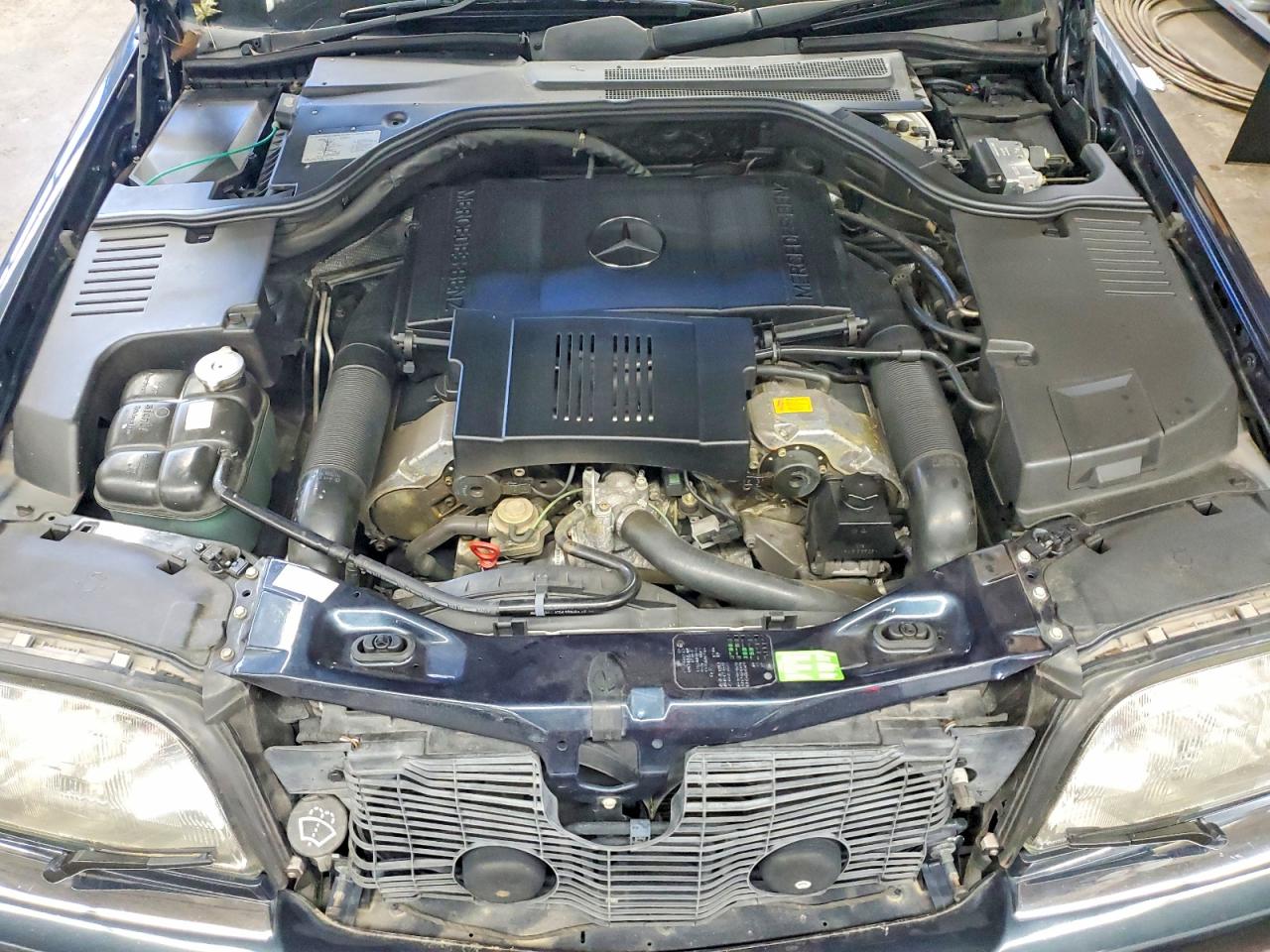 1996 Mercedes-benz S 500 Blue vin: WDBGA51E7TA302577