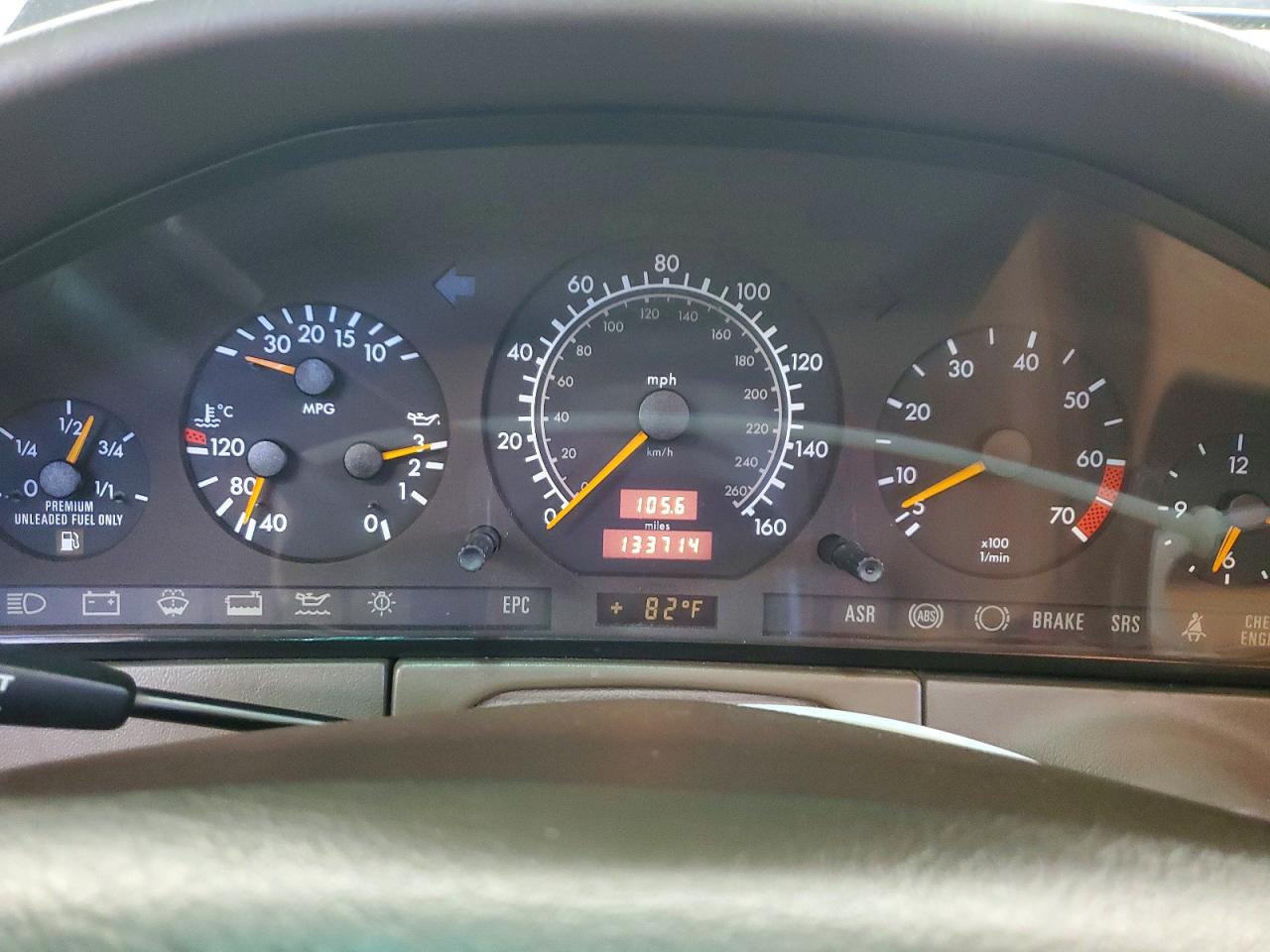 1996 Mercedes-benz S 500 Blue vin: WDBGA51E7TA302577