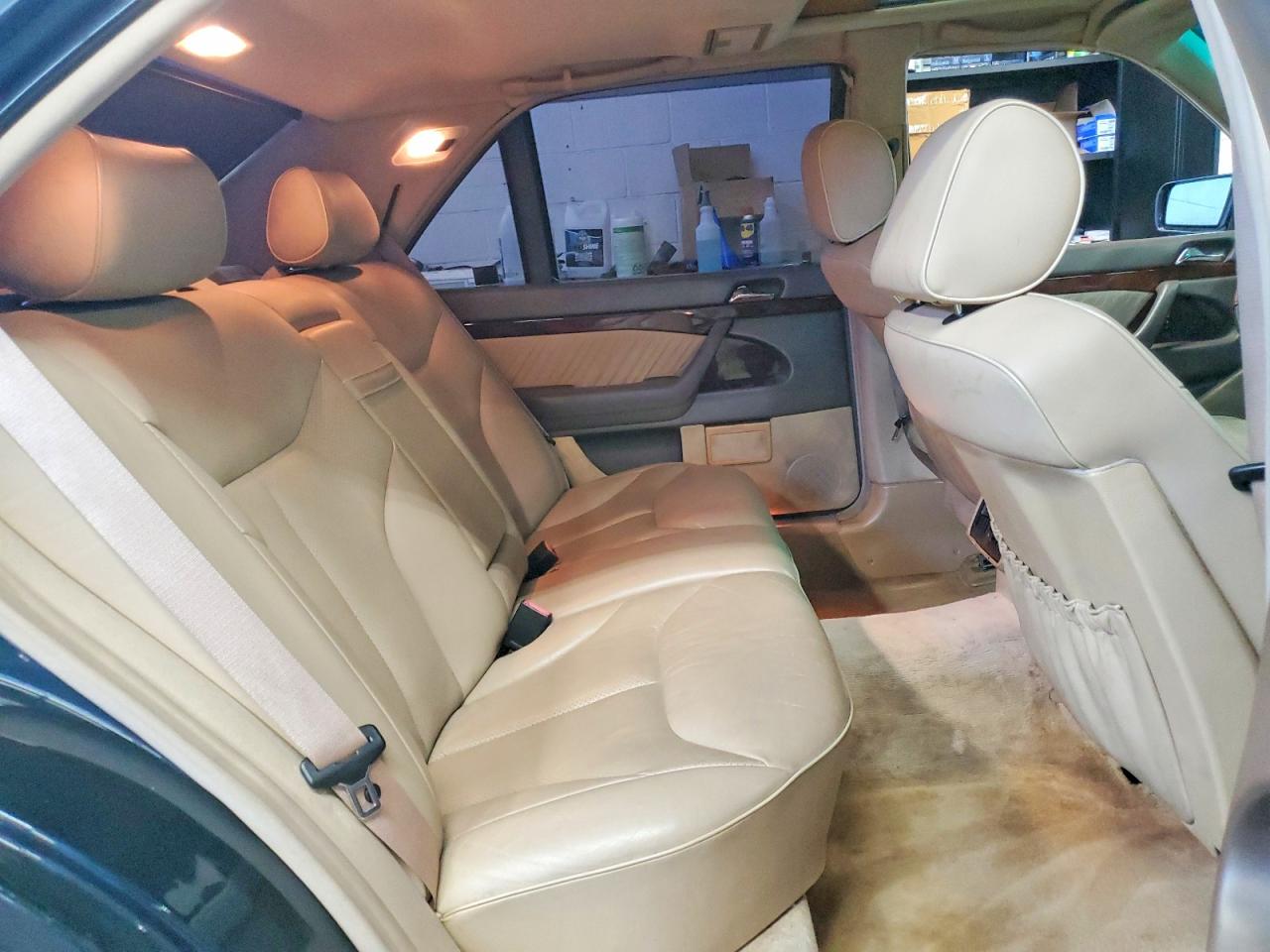 1996 Mercedes-benz S 500 Blue vin: WDBGA51E7TA302577