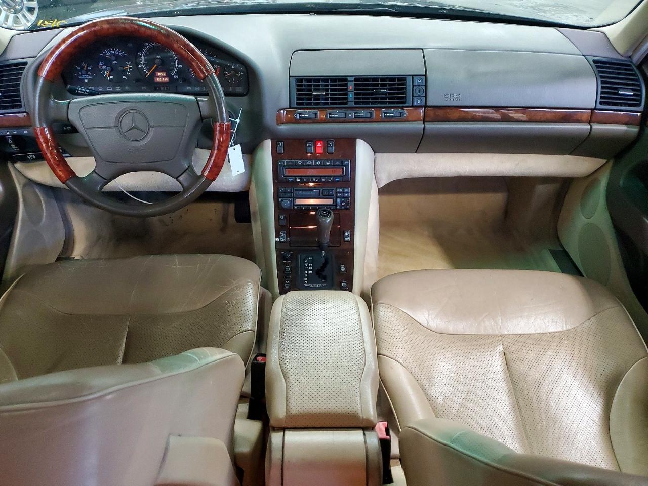 1996 Mercedes-benz S 500 Blue vin: WDBGA51E7TA302577
