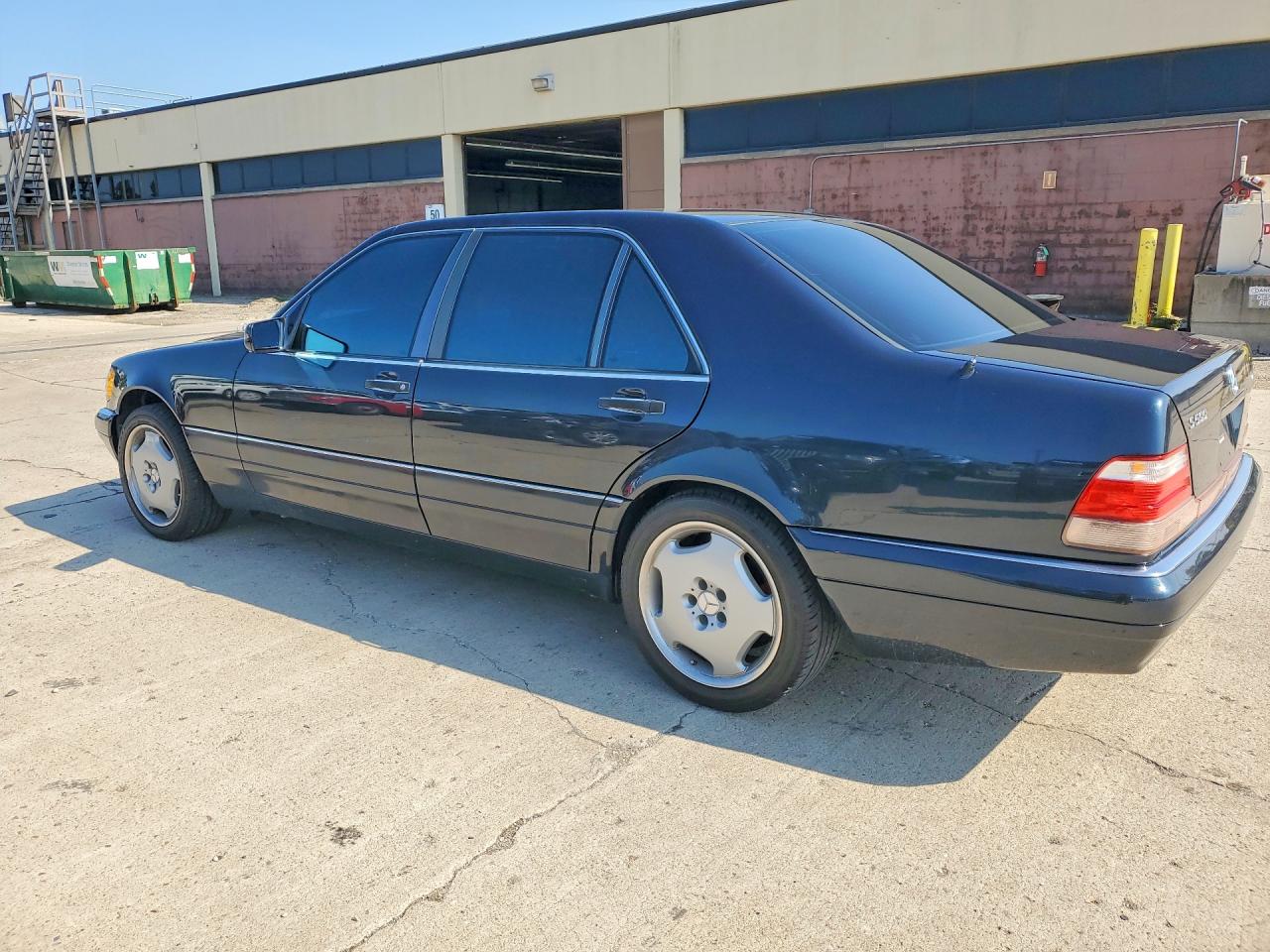 1996 Mercedes-benz S 500 Blue vin: WDBGA51E7TA302577