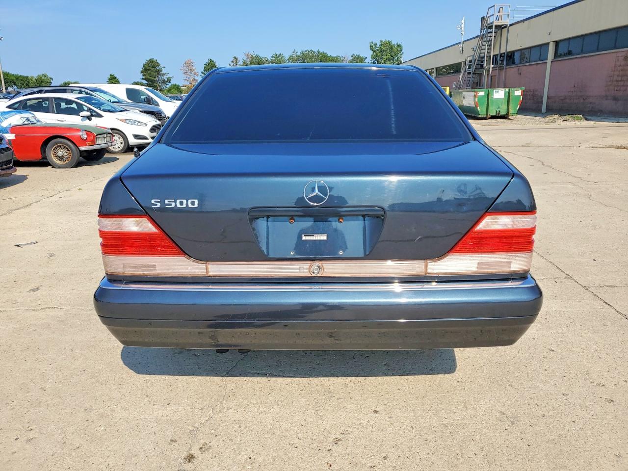 1996 Mercedes-benz S 500 Blue vin: WDBGA51E7TA302577