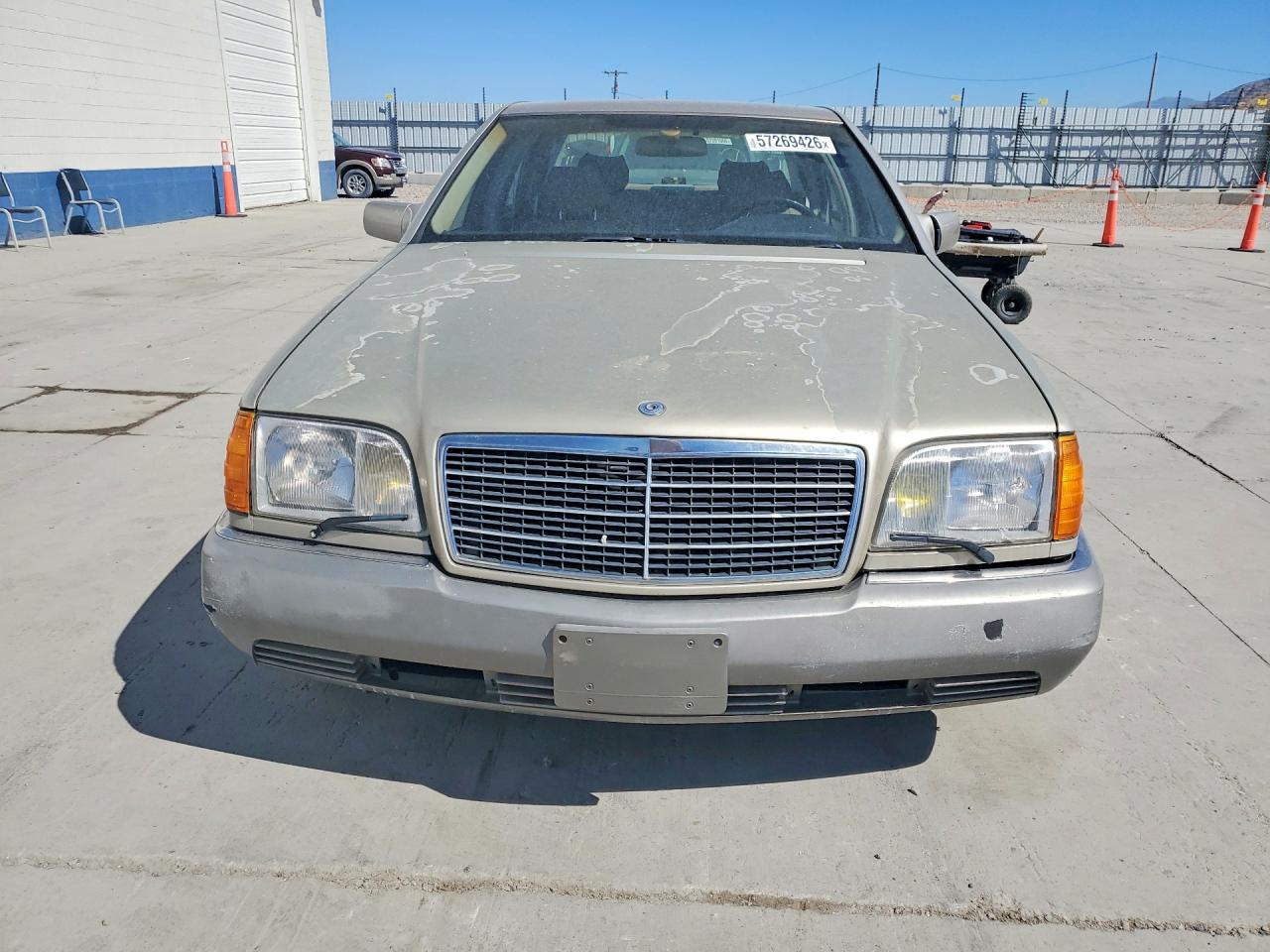 1994 Mercedes-benz S 500 Tan vin: WDBGA51E8RA152889