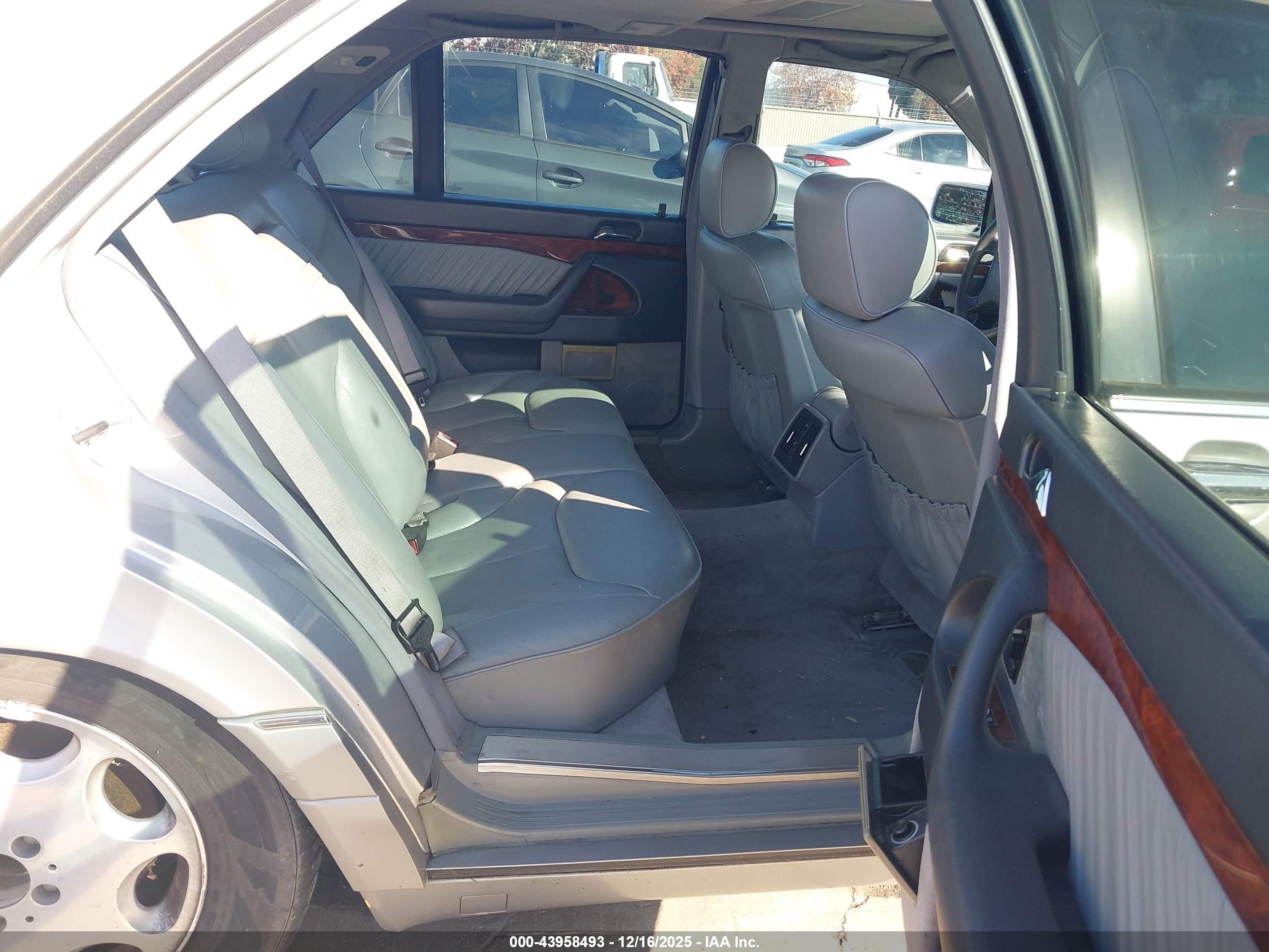 1995 Mercedes-benz S 500 Silver vin: WDBGA51E9SA241182