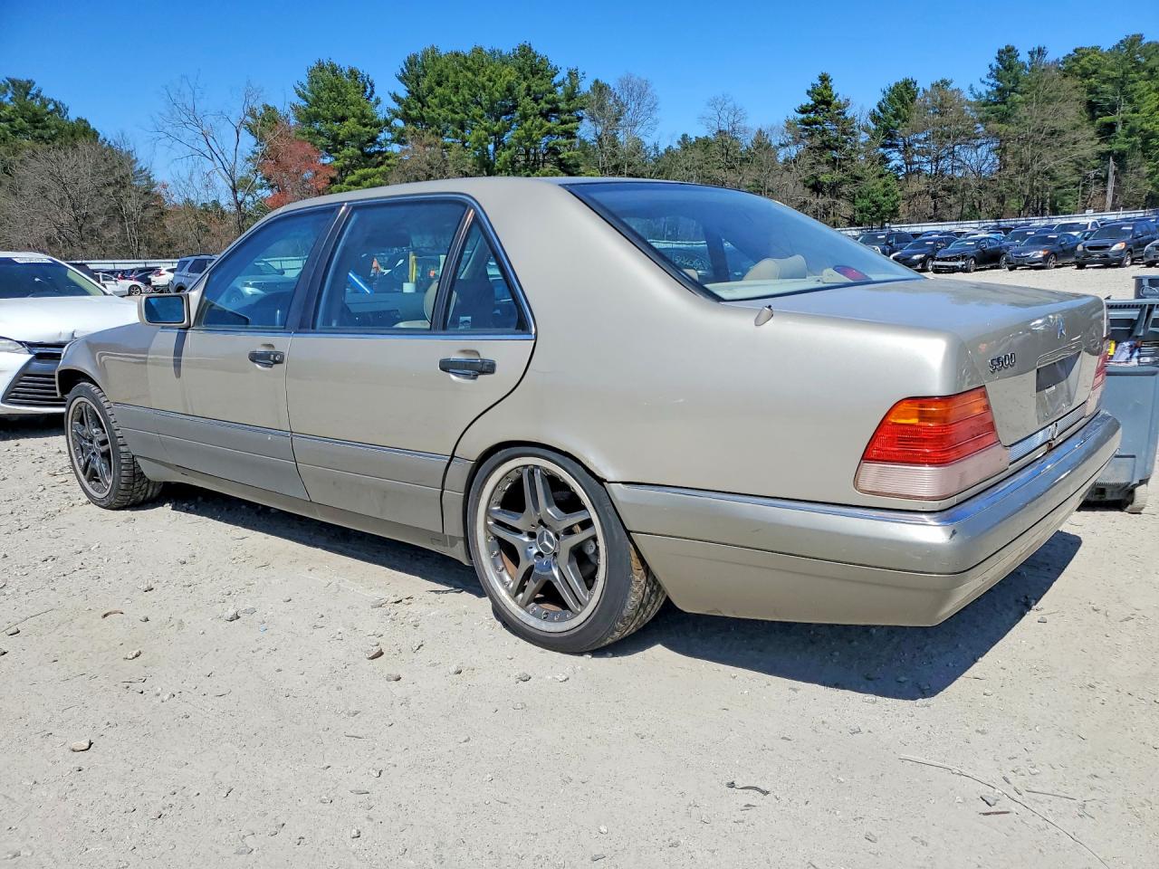 1995 Mercedes-benz S 500 Бежевый vin: WDBGA51E9SA268964
