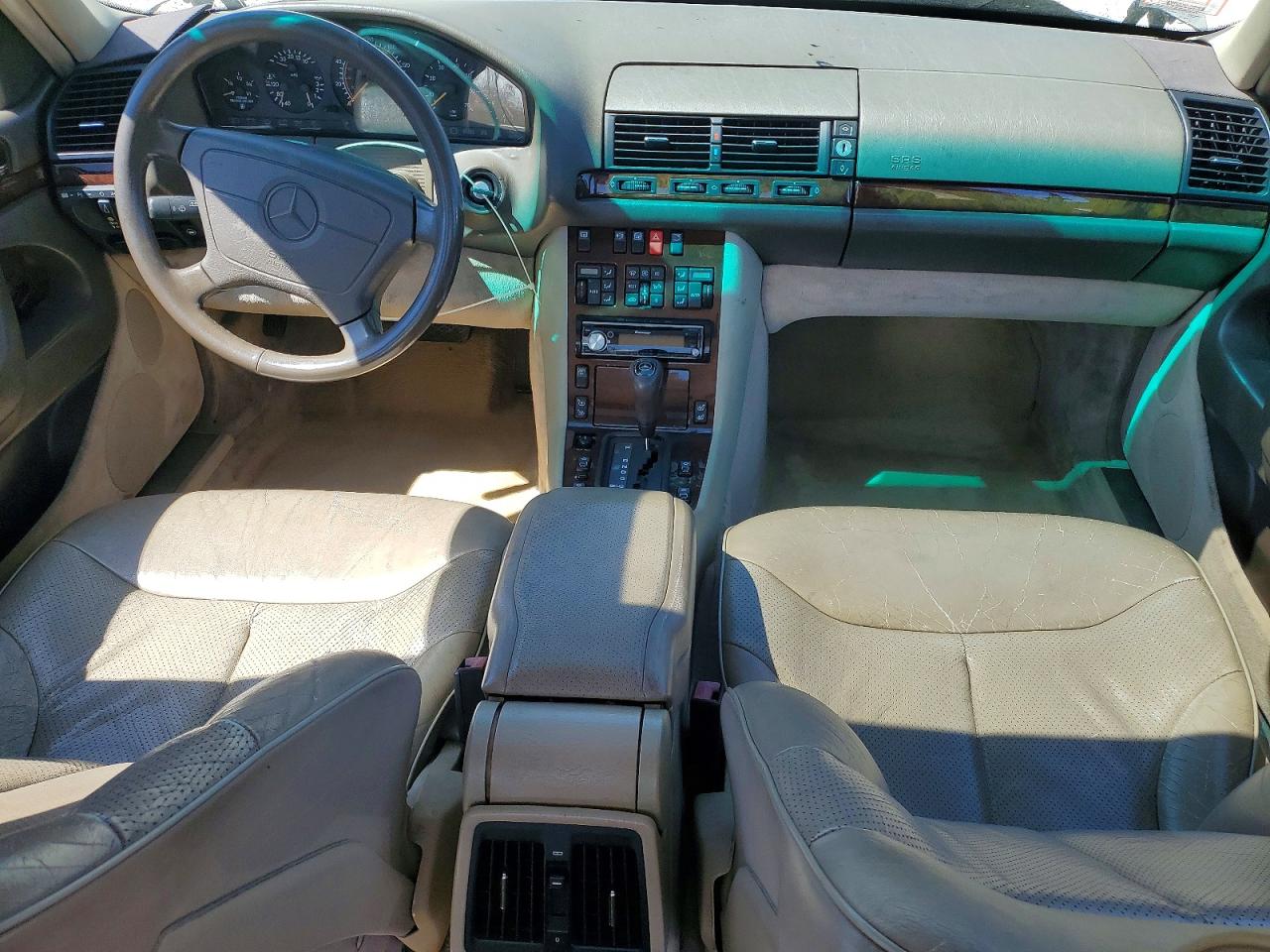 1995 Mercedes-benz S 500 Бежевый vin: WDBGA51E9SA268964