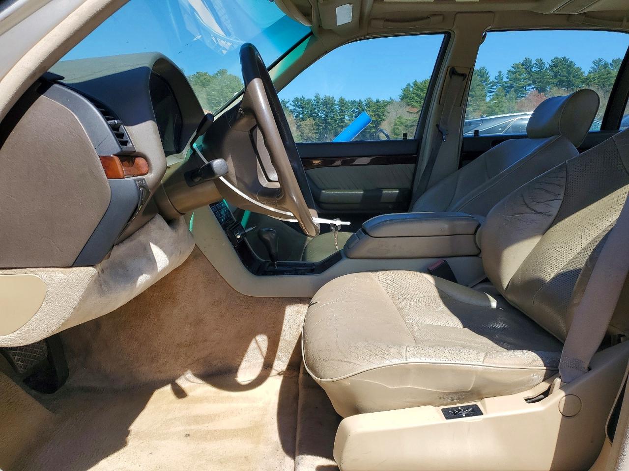 1995 Mercedes-benz S 500 Бежевый vin: WDBGA51E9SA268964