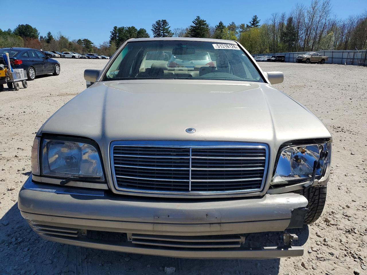 1995 Mercedes-benz S 500 Бежевый vin: WDBGA51E9SA268964