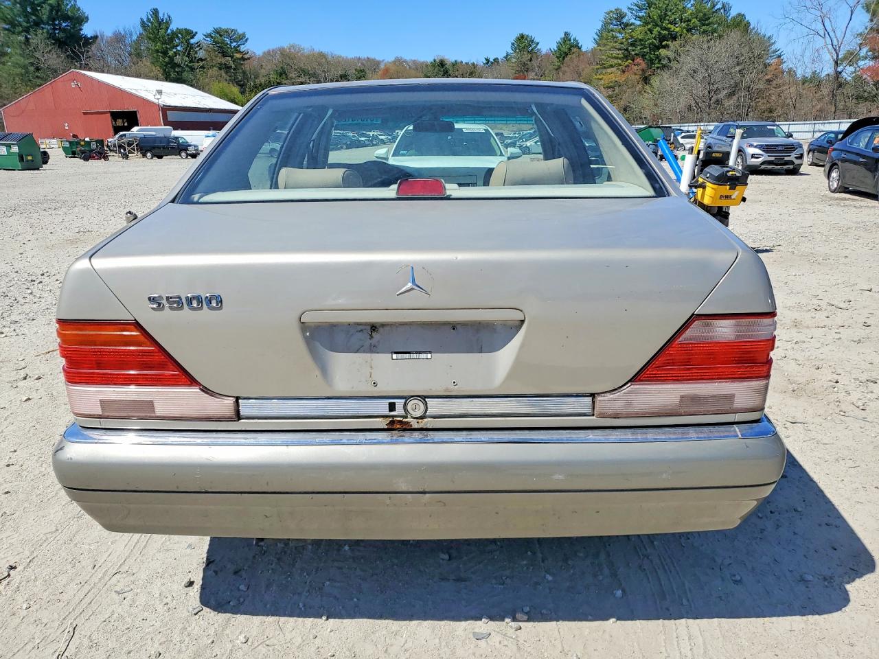 1995 Mercedes-benz S 500 Бежевый vin: WDBGA51E9SA268964