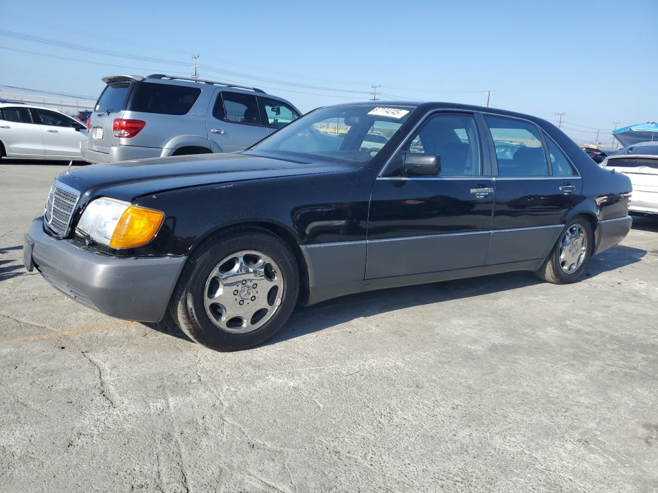 1994 Mercedes-benz S 500 Black vin: WDBGA51EXRA151338