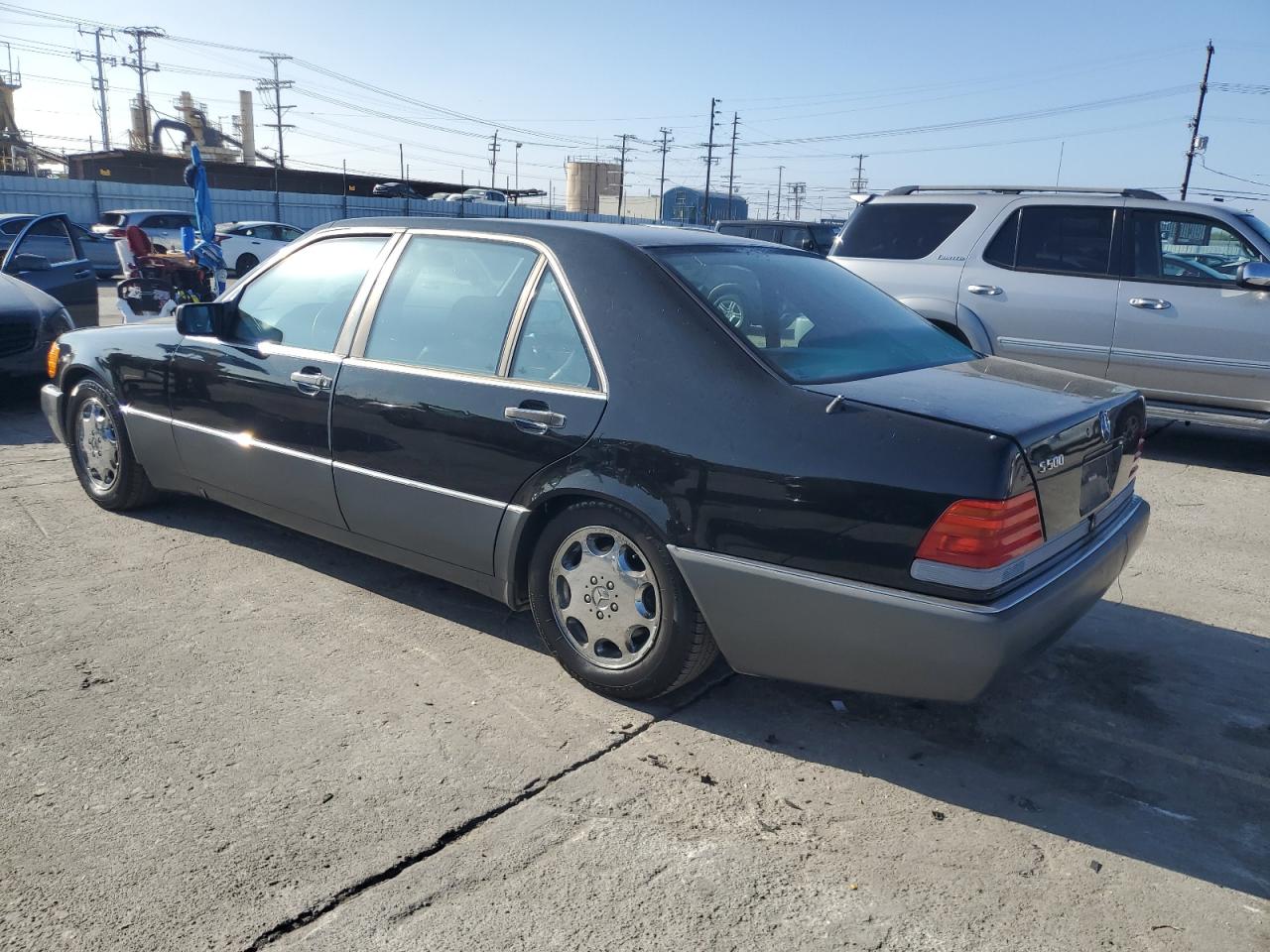 1994 Mercedes-benz S 500 Black vin: WDBGA51EXRA151338